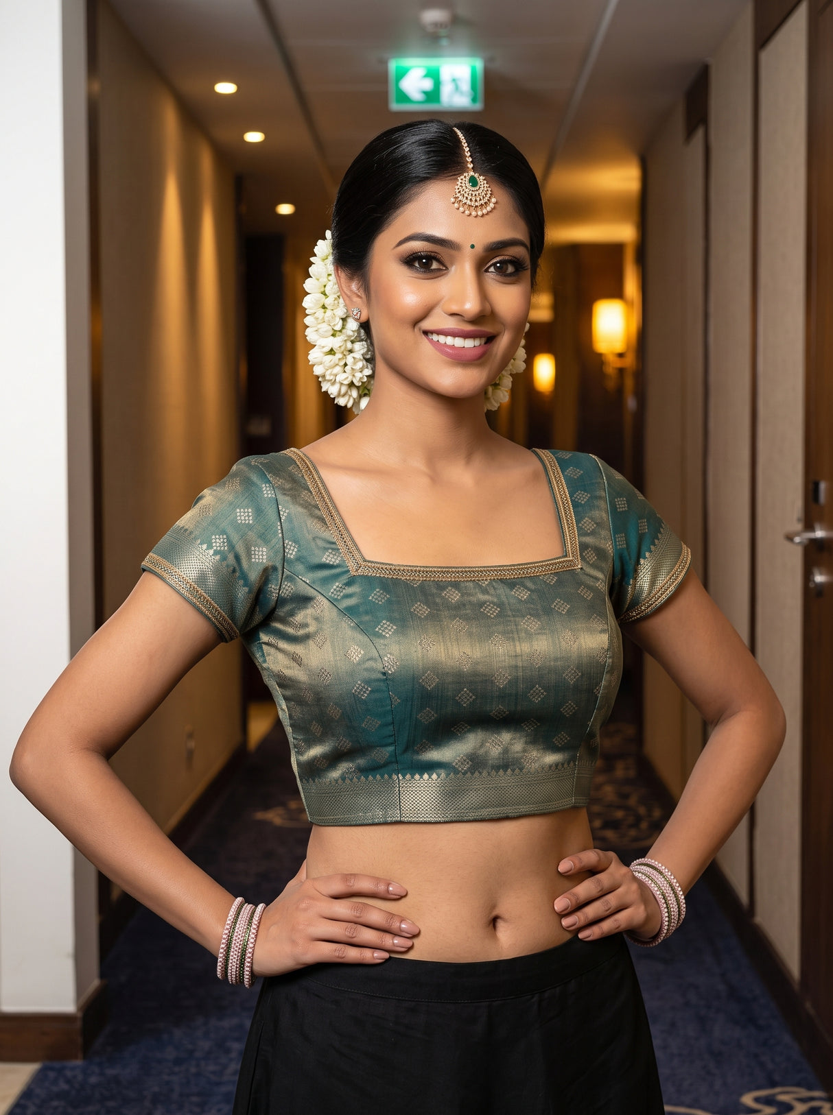 MIMOSA Saree Saree — blouse close-up