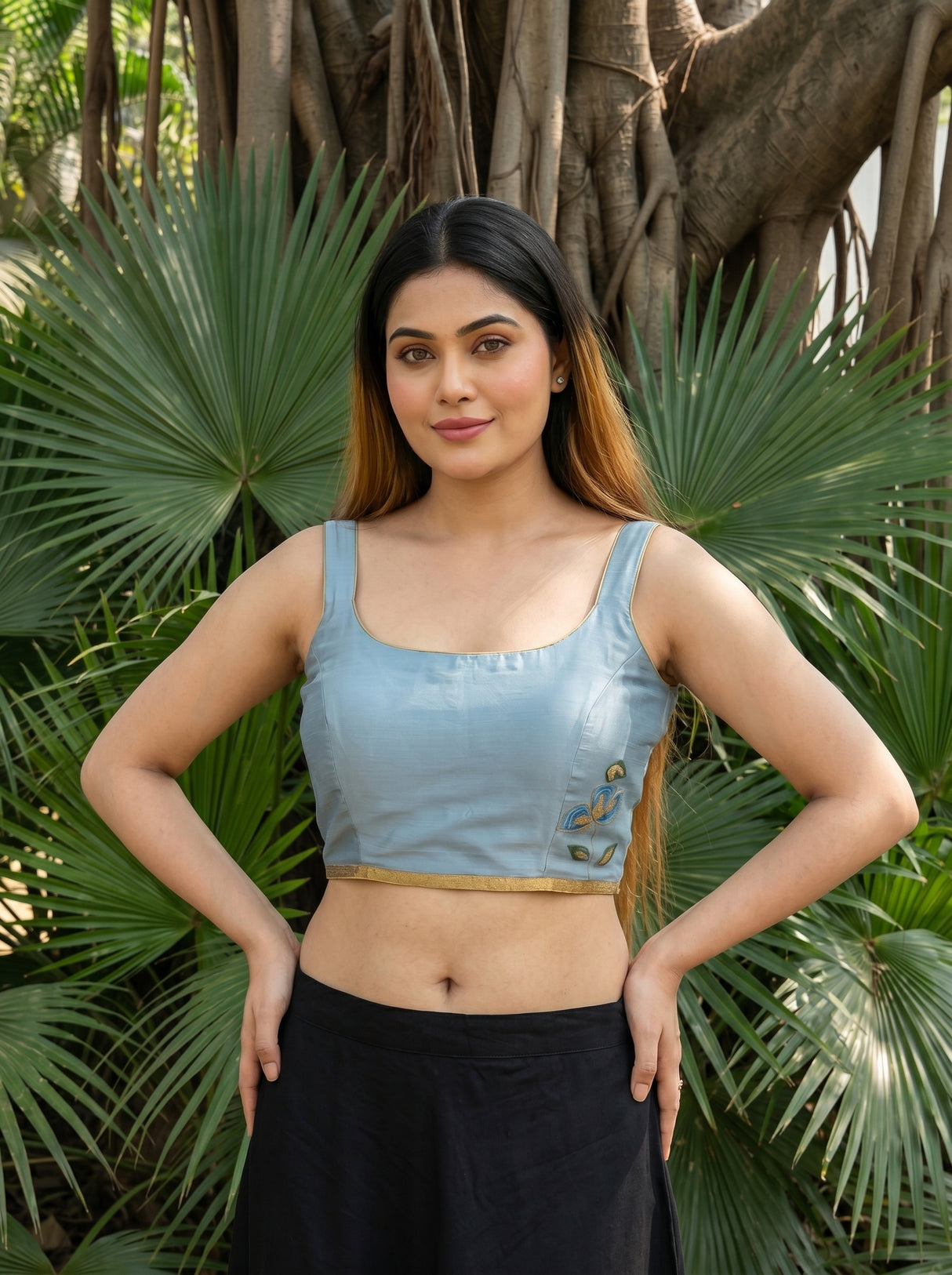 MIMOSA Saree Saree — blouse close-up