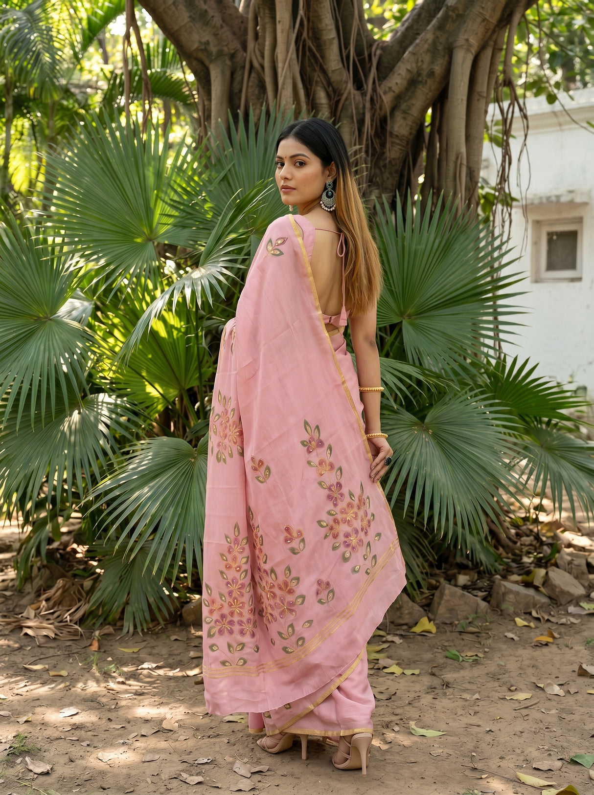 MIMOSA Saree Saree — pose 7 styling detail