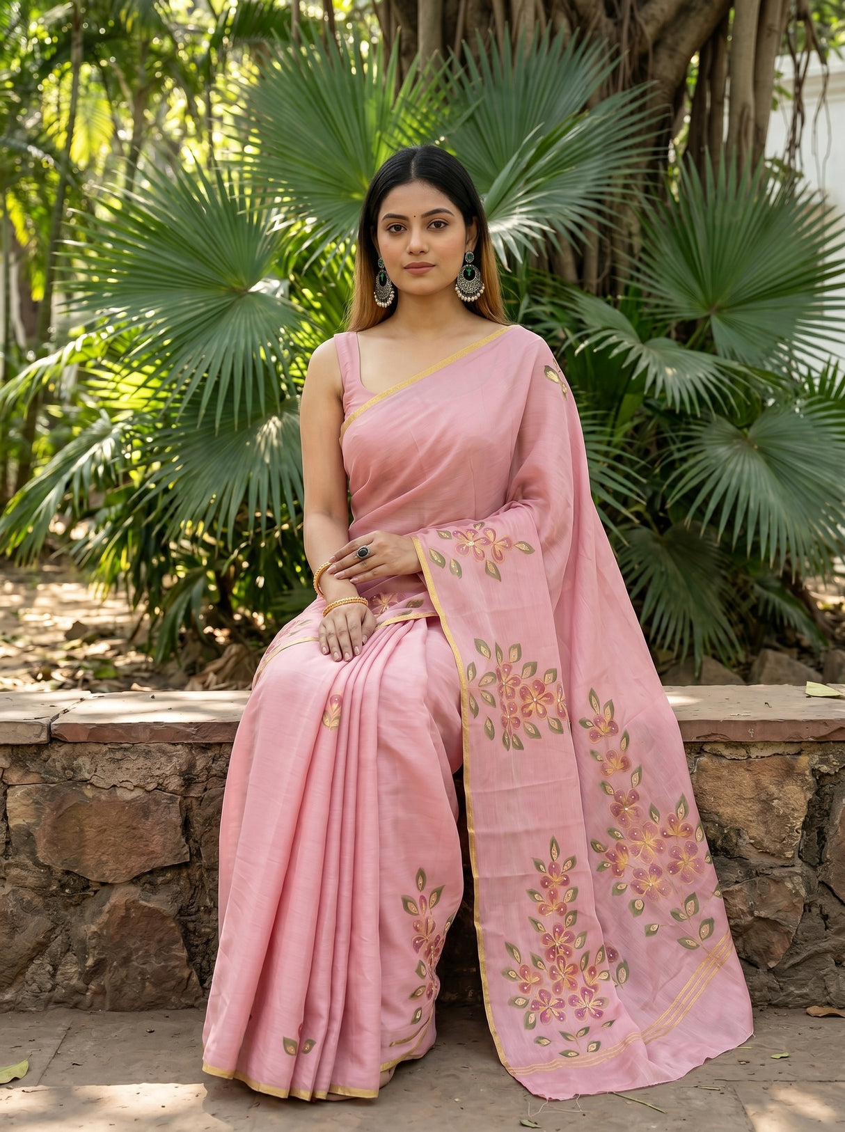 MIMOSA Saree Saree — pose 8 styling detail