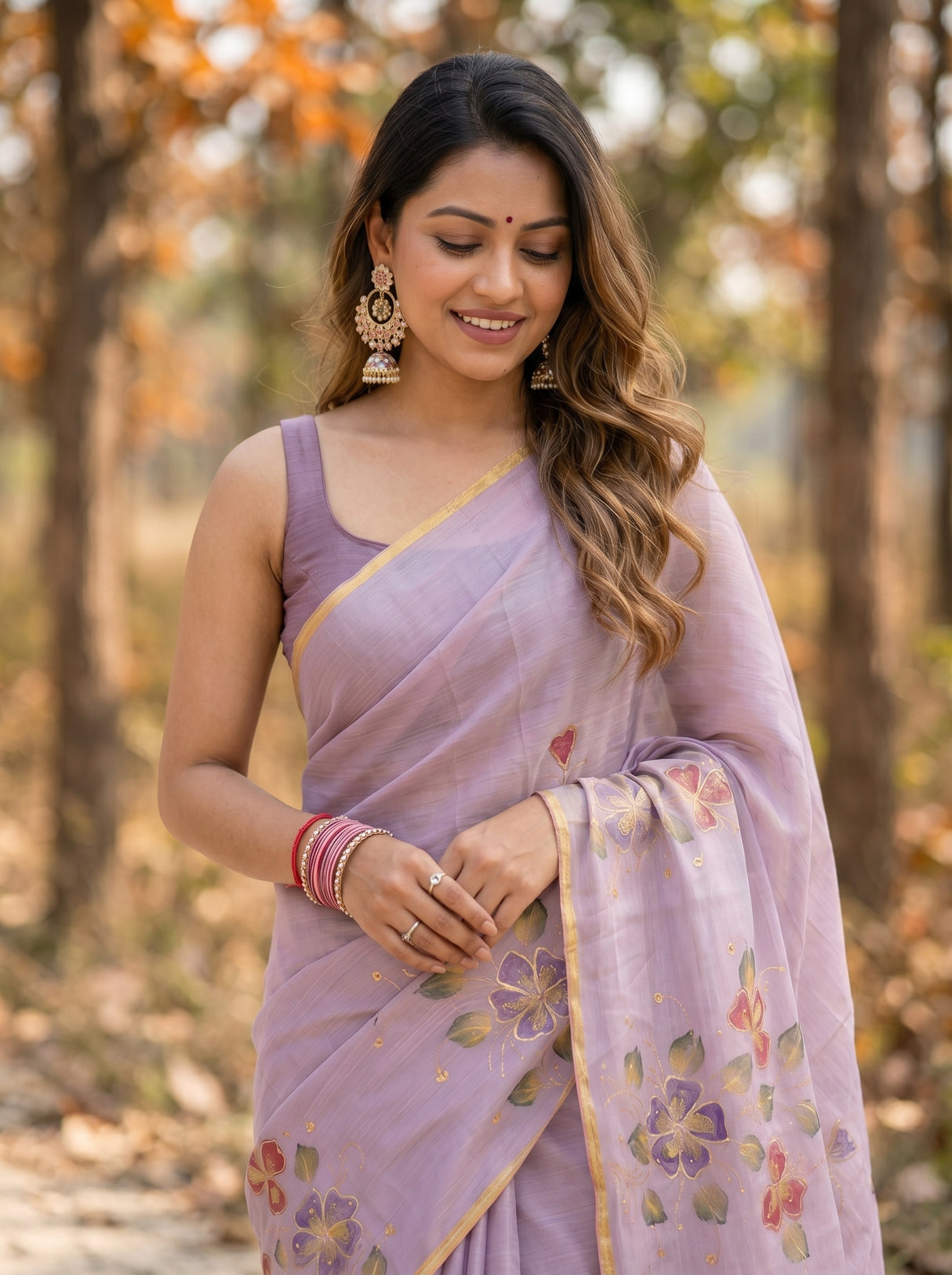 MIMOSA Saree Saree — pose 10 styling detail
