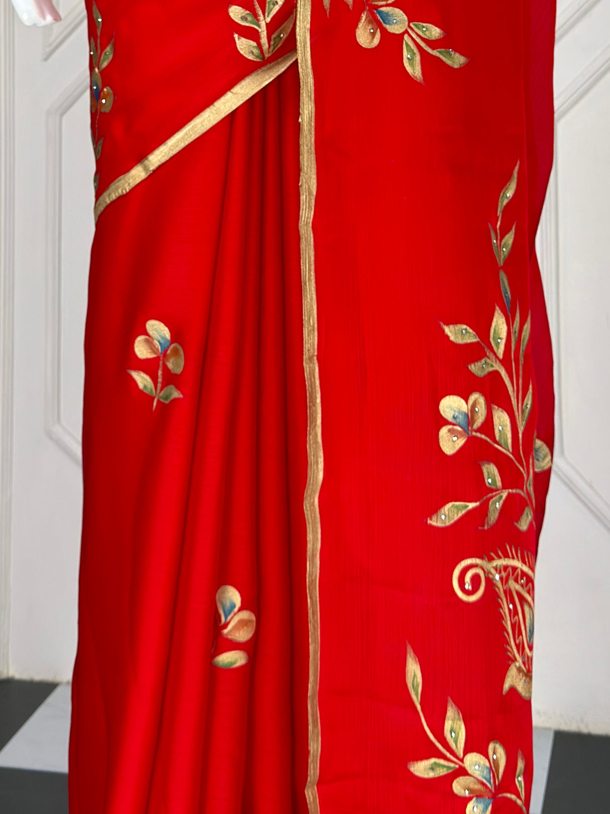 MIMOSA Saree Saree — fleets shot full lifestyle
