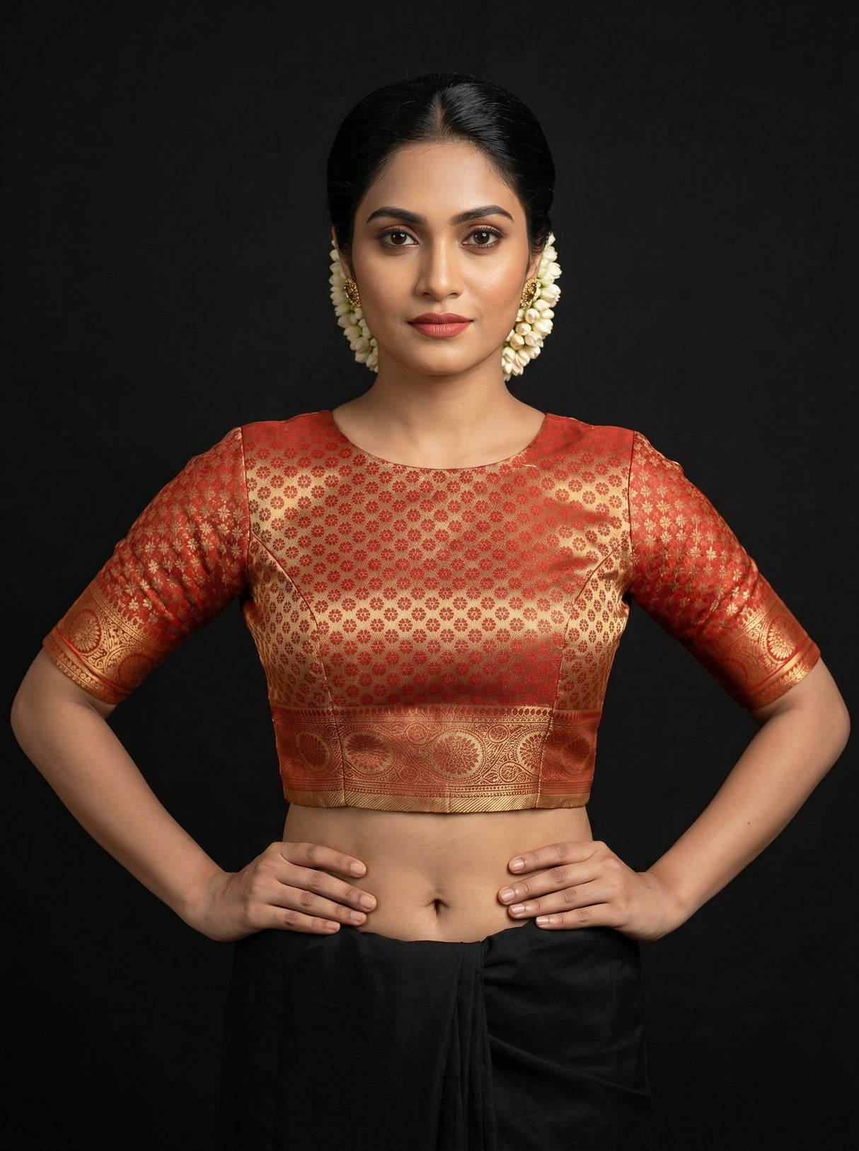 MIMOSA Saree Saree — blouse close-up