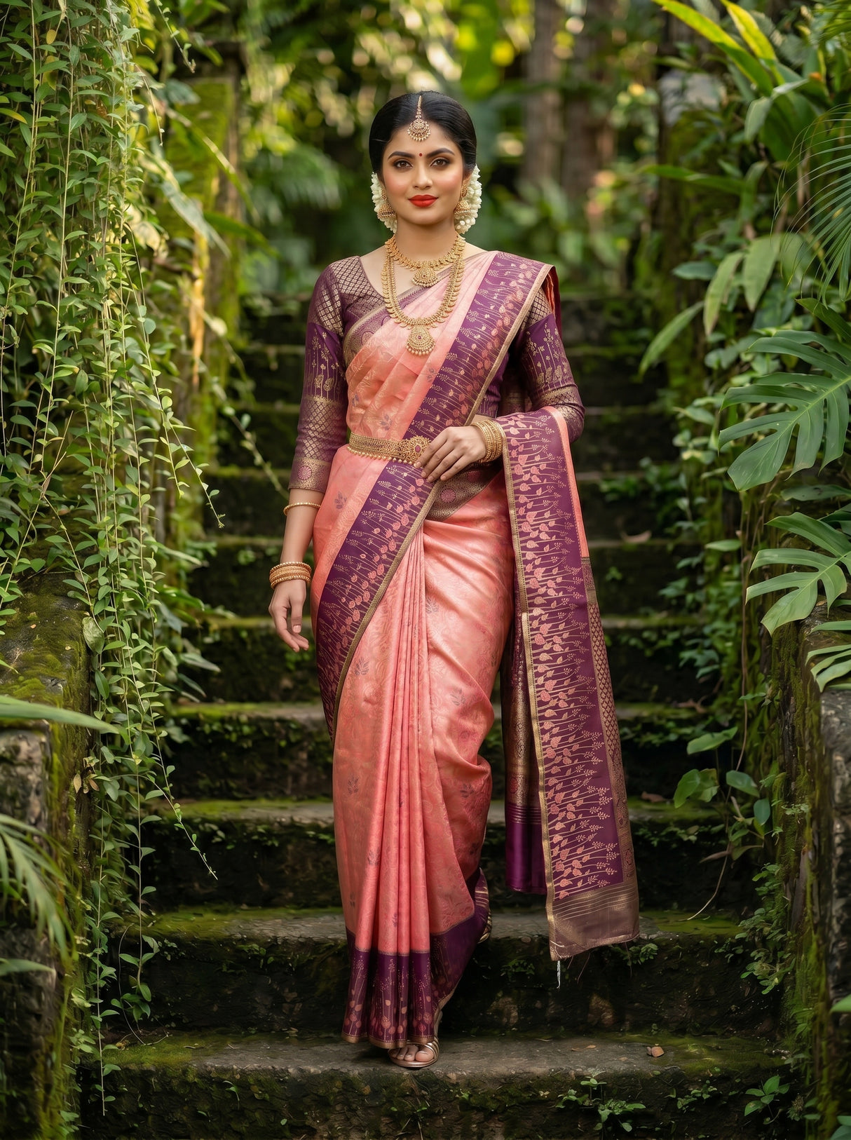 MIMOSA Saree Saree — pose 6 styling detail