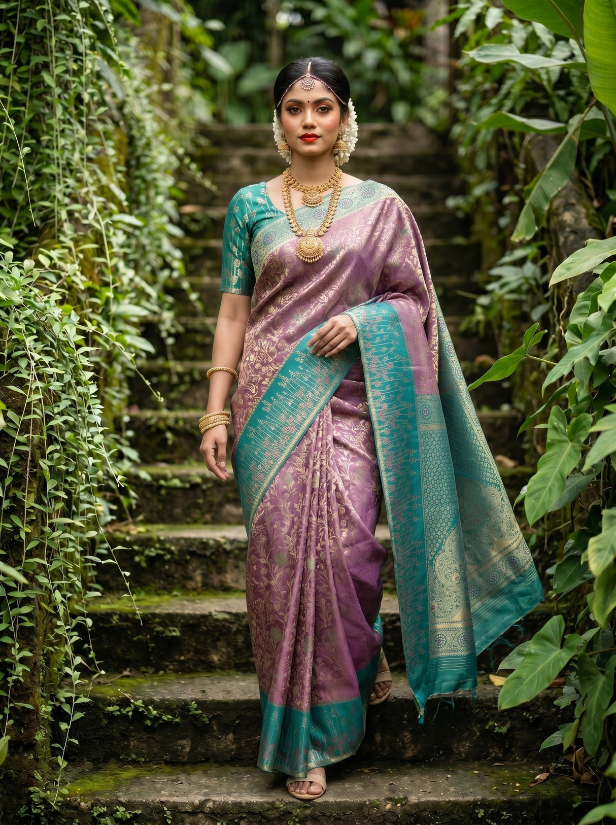MIMOSA Saree Saree — pose 5 styling detail