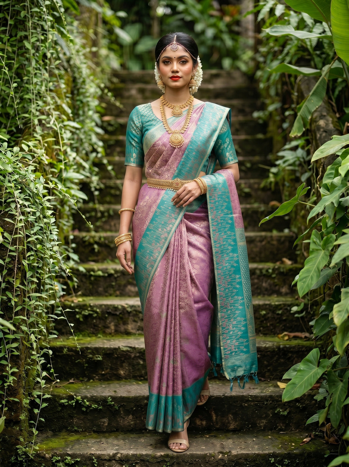 MIMOSA Saree Saree — pose 6 styling detail