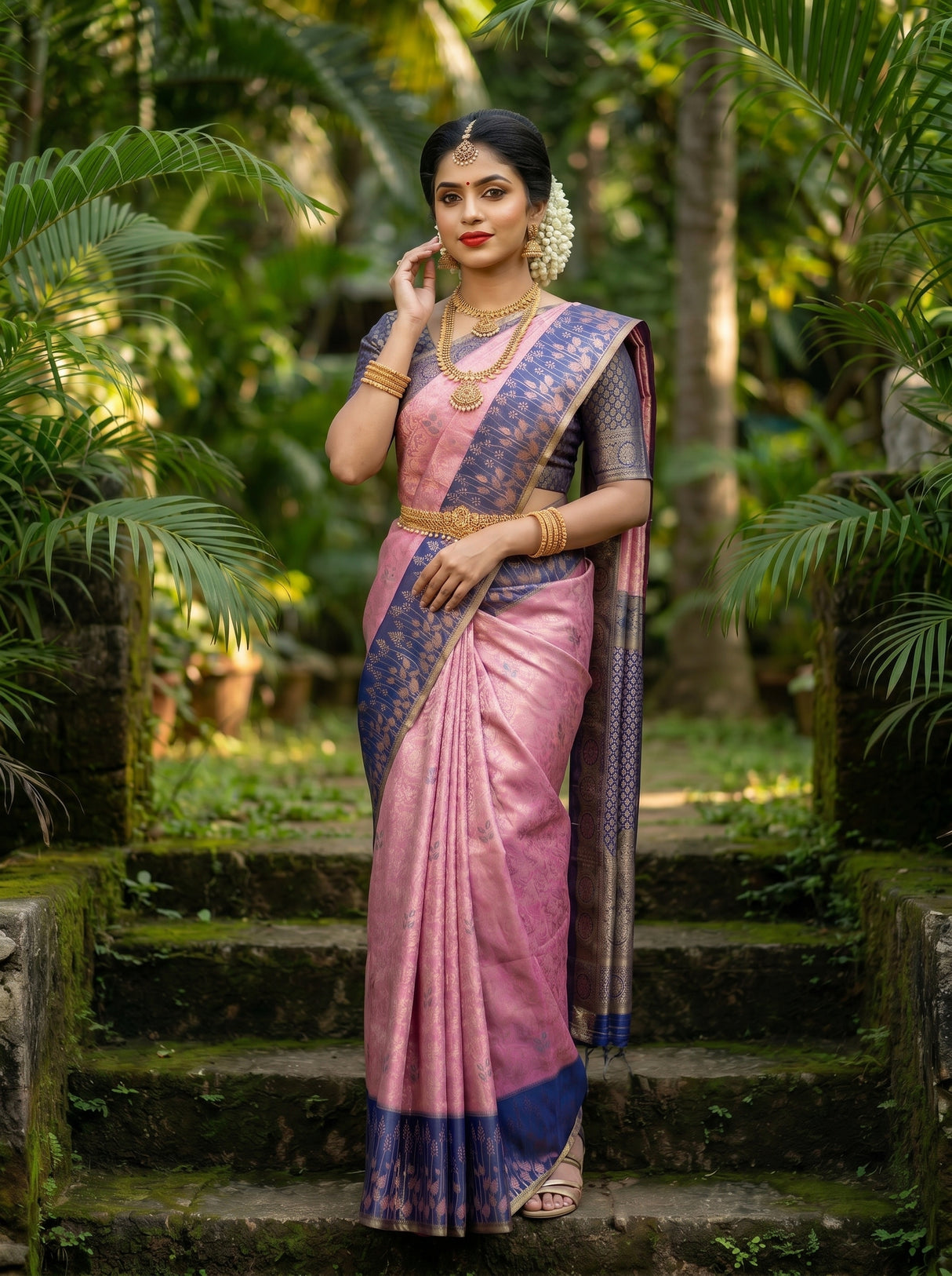 MIMOSA Saree Saree — pose 4 styling detail