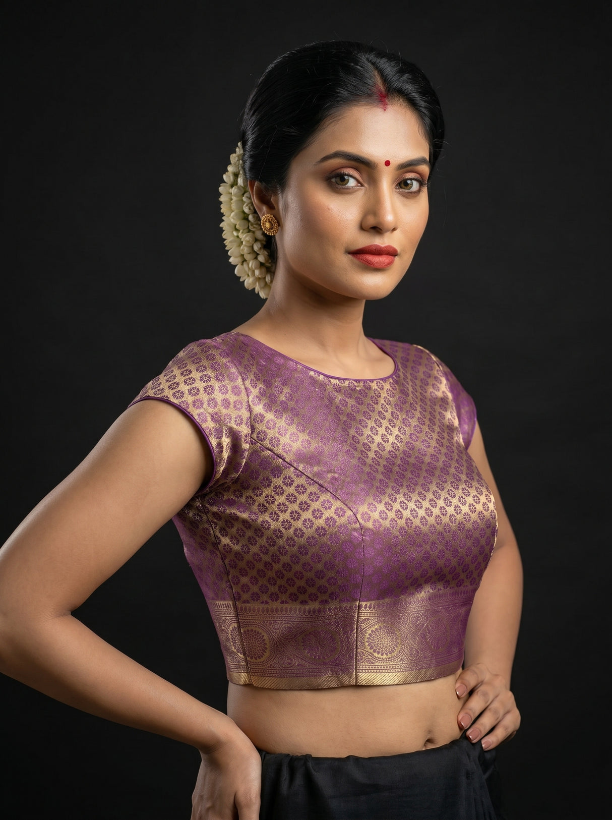MIMOSA Saree Saree — blouse close-up