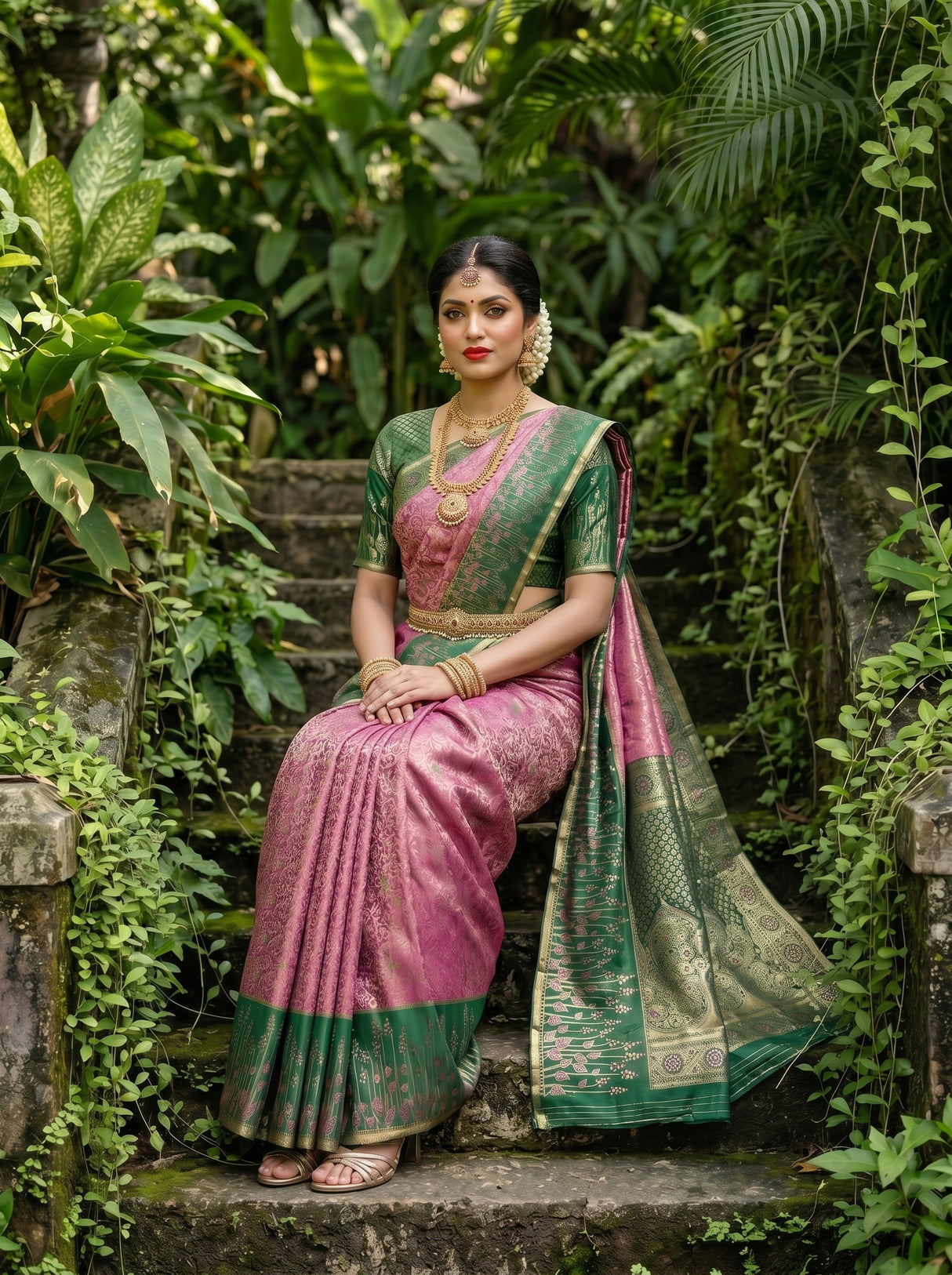 MIMOSA Saree Saree — pose 7 styling detail