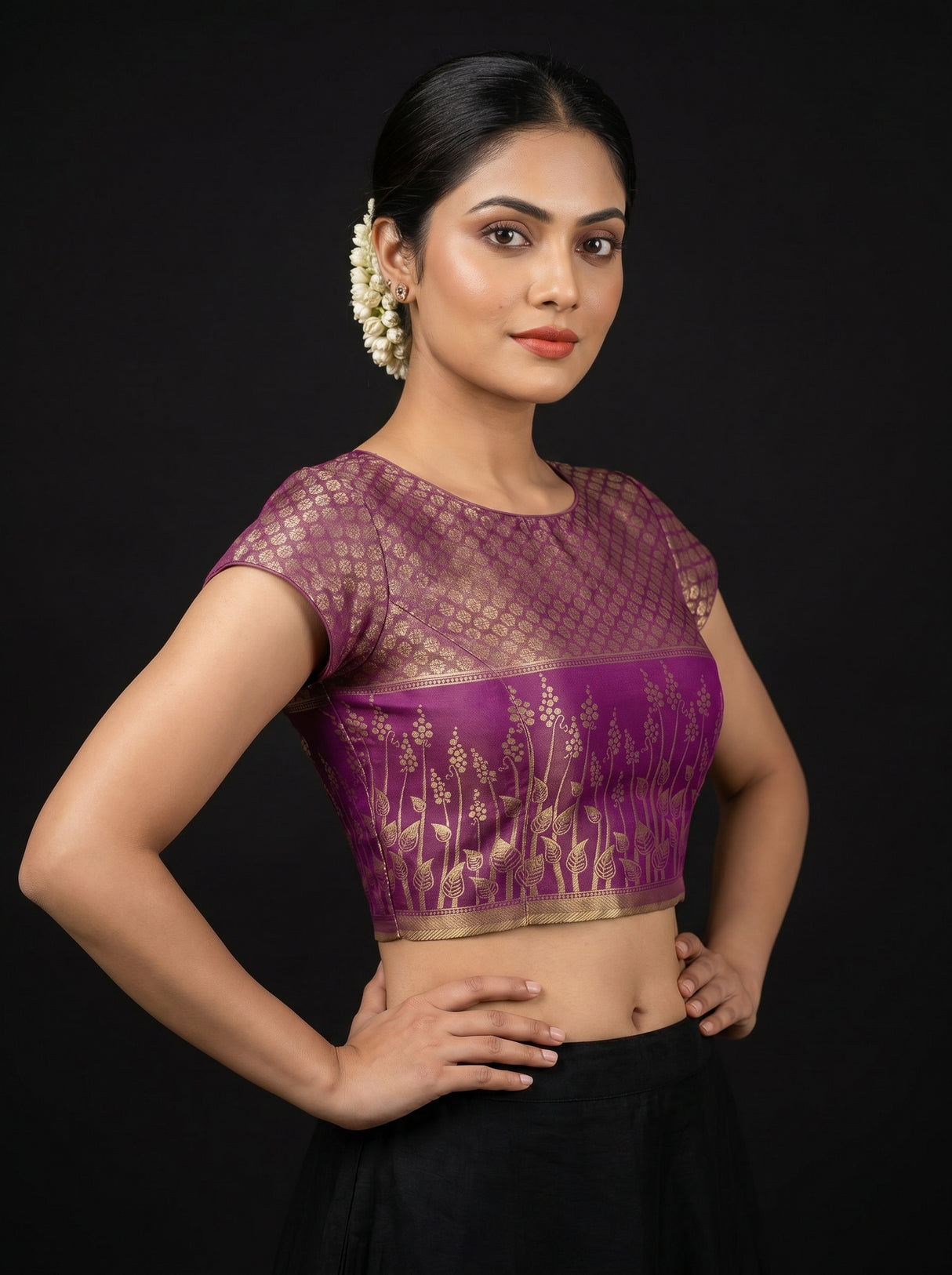 MIMOSA Saree Saree — blouse close-up