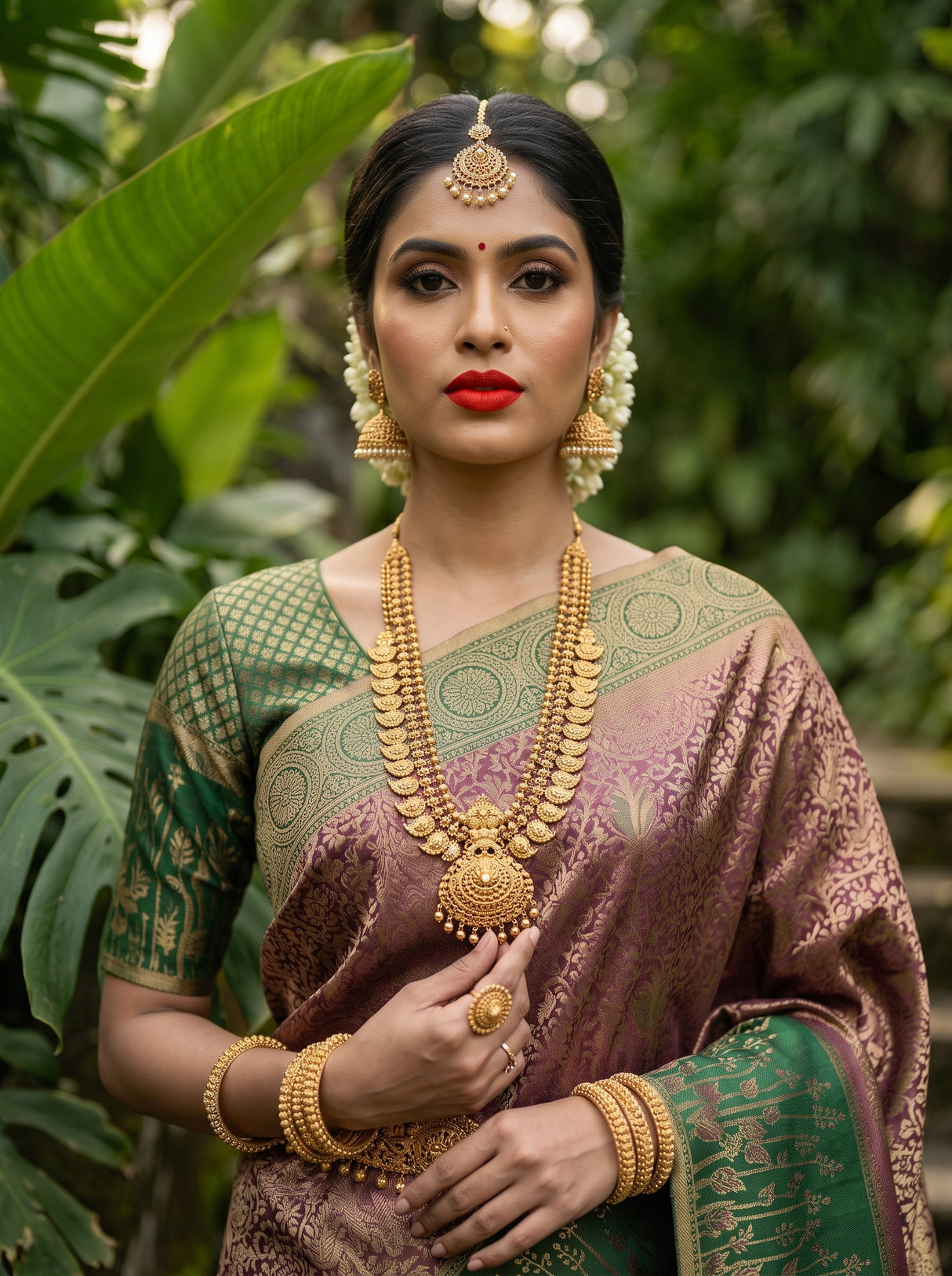 MIMOSA Saree Saree — pose 10 styling detail