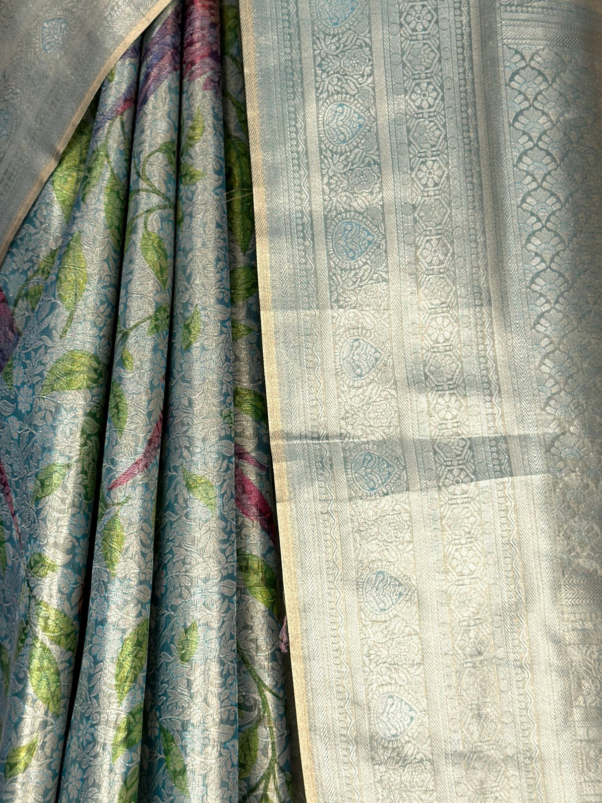MIMOSA Sapphire Saree Saree — fleets shot full lifestyle