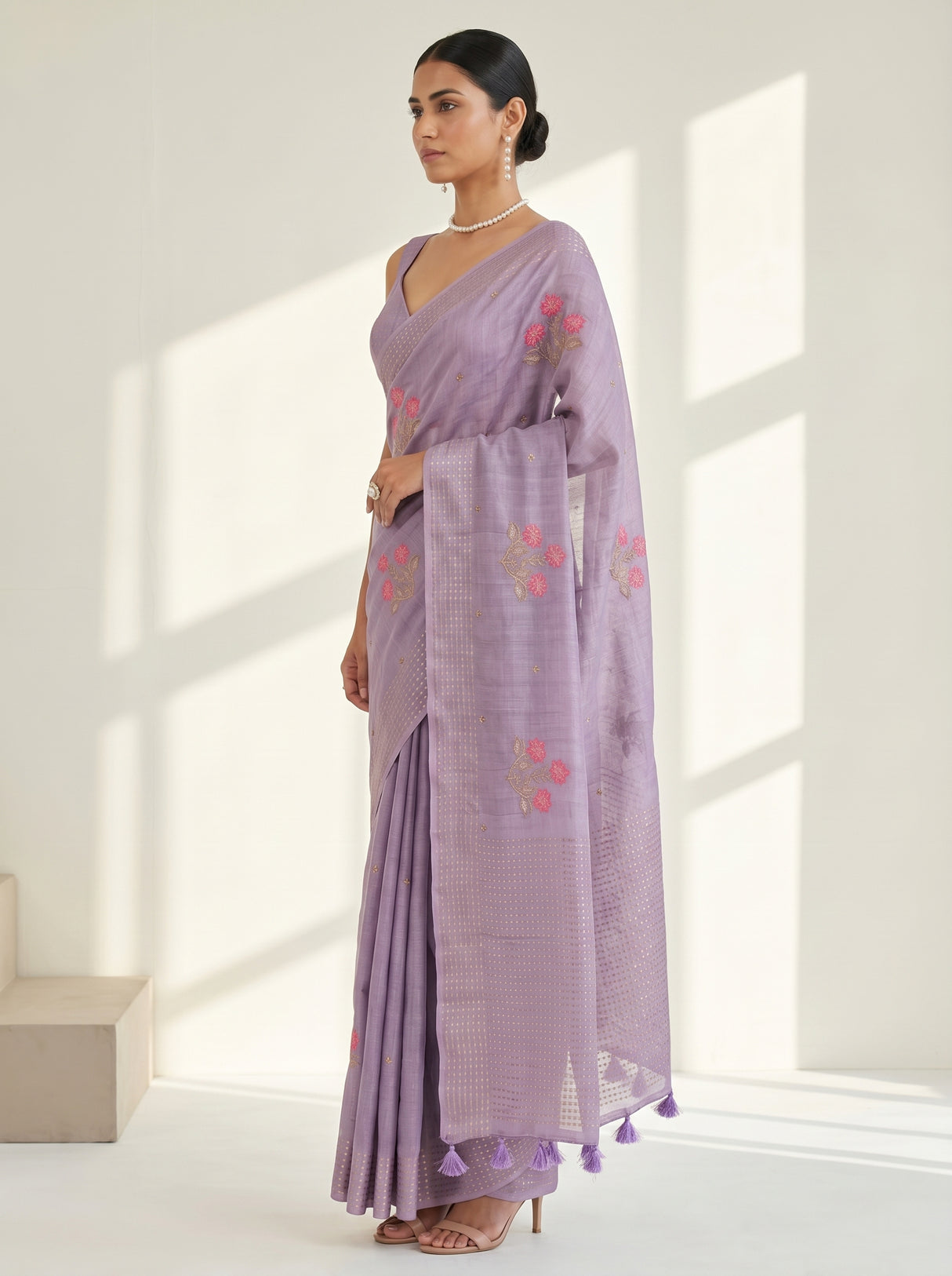 MIMOSA Saree Saree — pose 3 styling detail