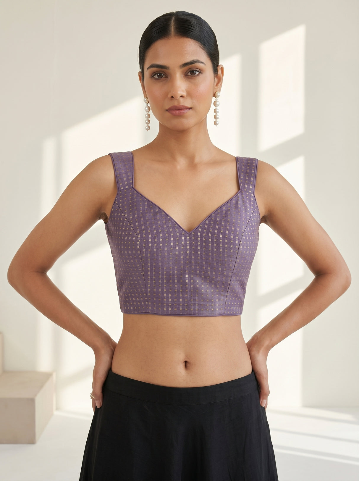 MIMOSA Saree Saree — blouse close-up
