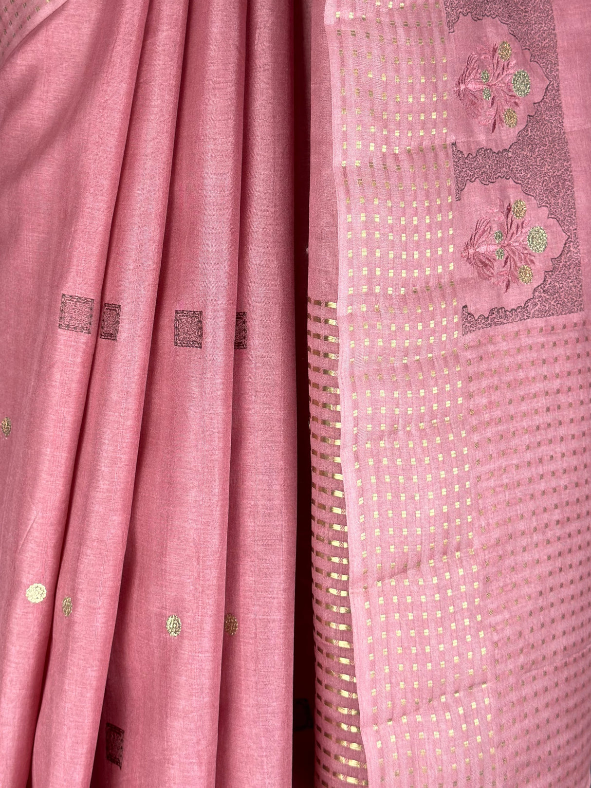 MIMOSA Gajari Saree Saree — fleets shot full lifestyle