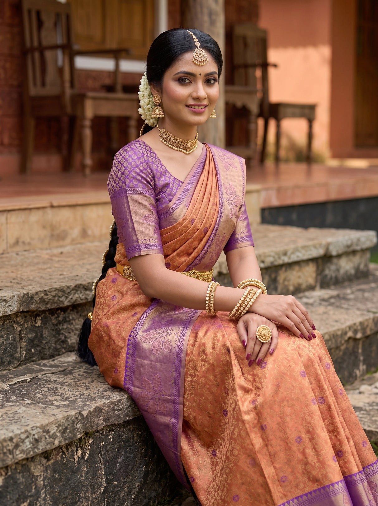 MIMOSA Saree Saree — pose 8 styling detail