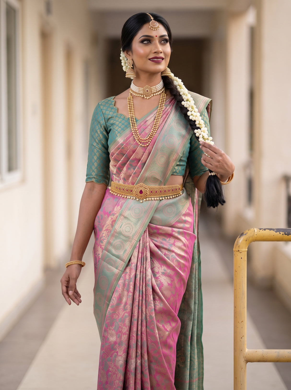 MIMOSA Saree Saree — pose 10 styling detail