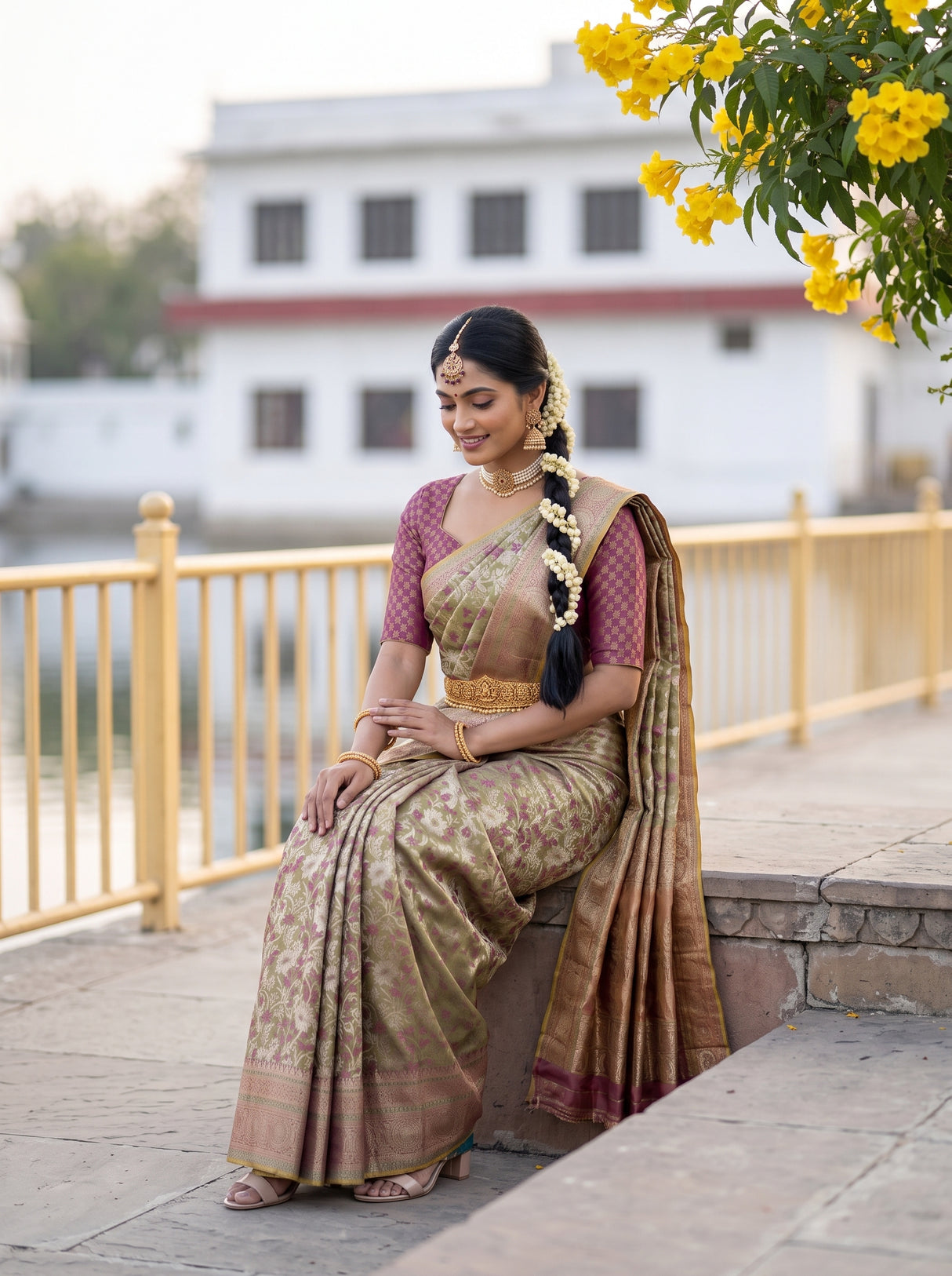 MIMOSA Saree Saree — pose 8 styling detail