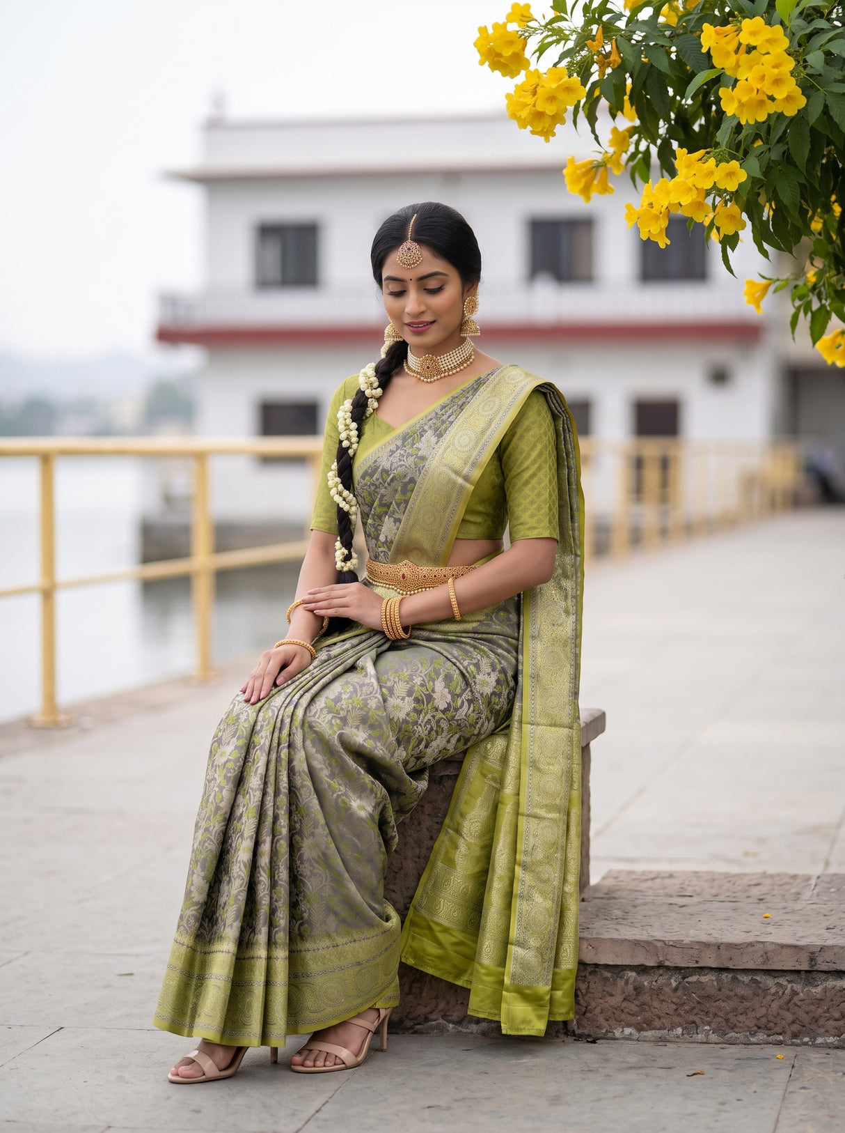 MIMOSA Saree Saree — pose 8 styling detail