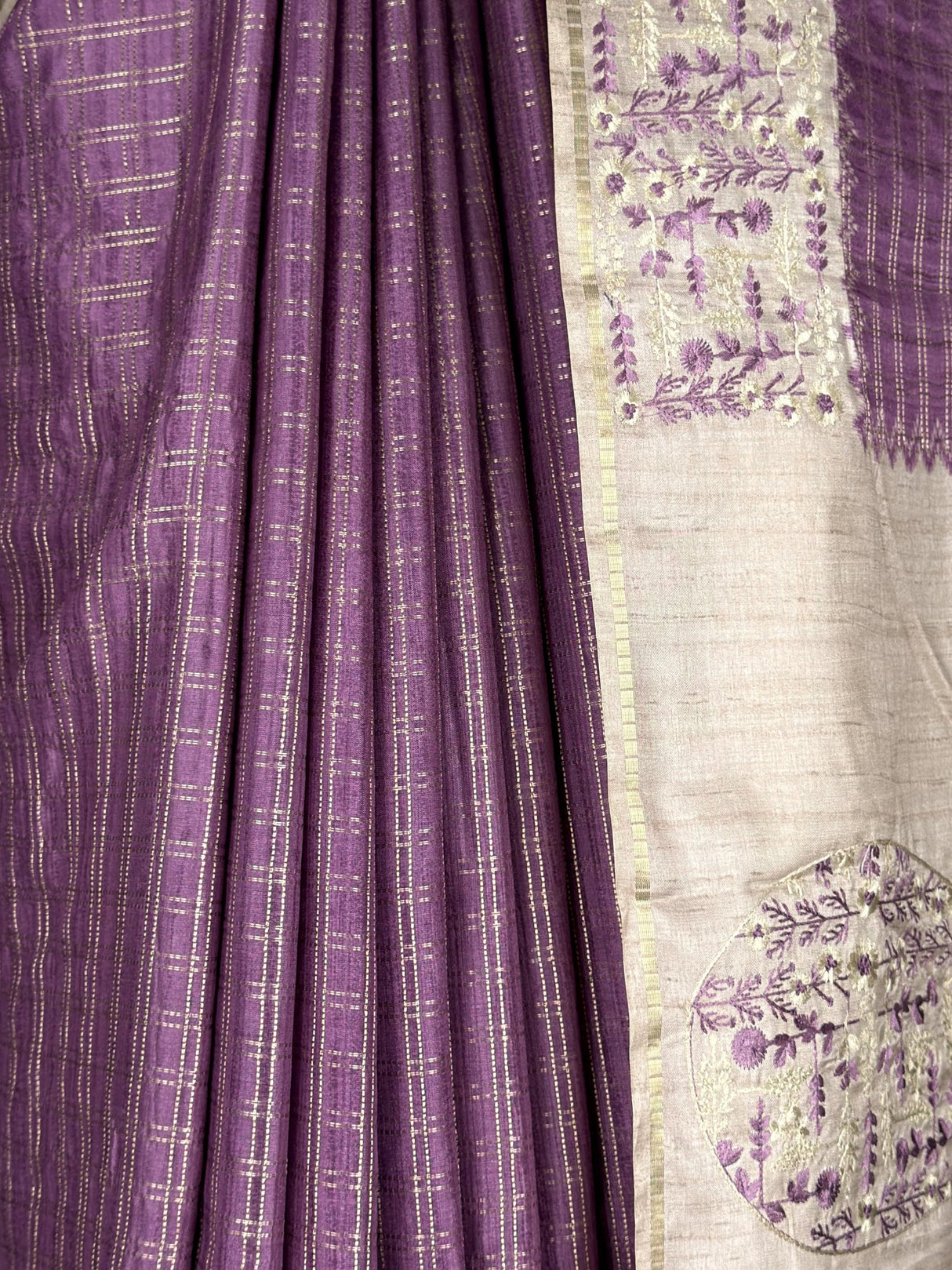 MIMOSA Magenta Saree Saree — fleets shot full lifestyle