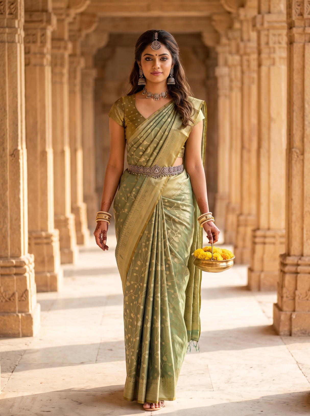 Sapphire Saree