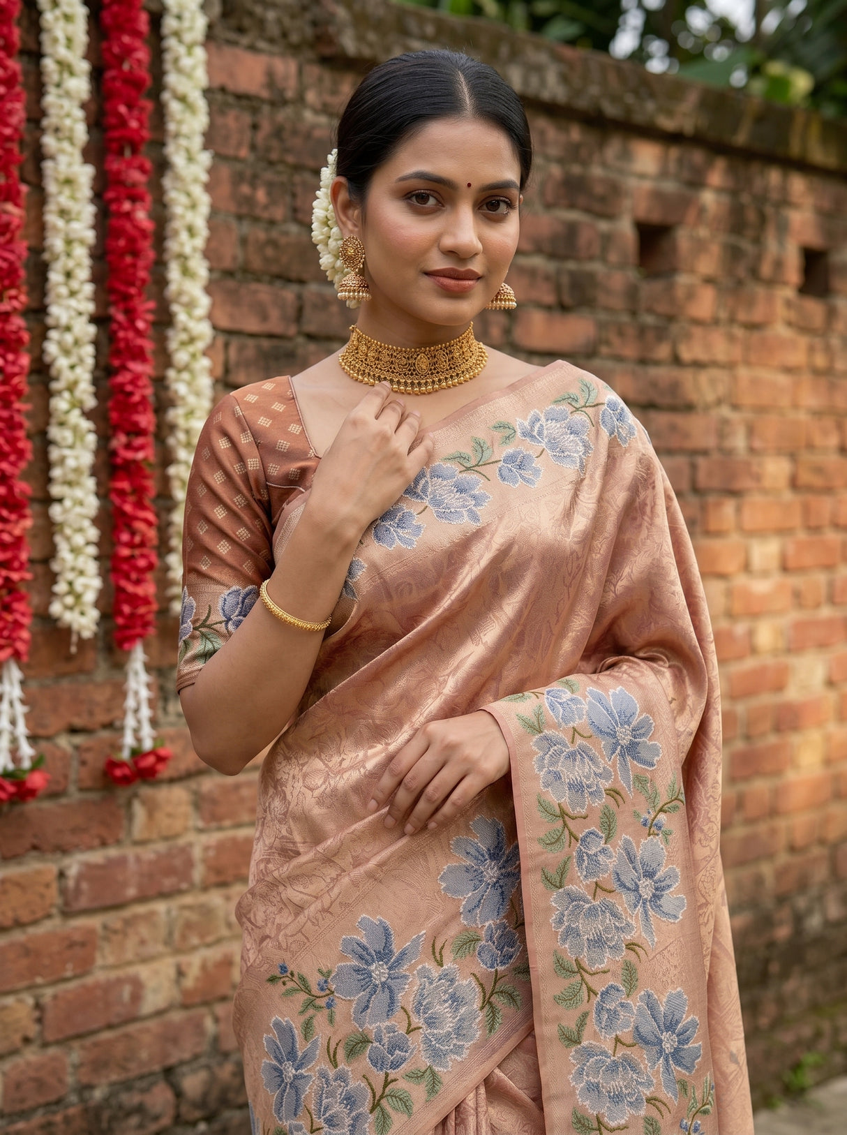 MIMOSA Saree Saree — pose 10 styling detail