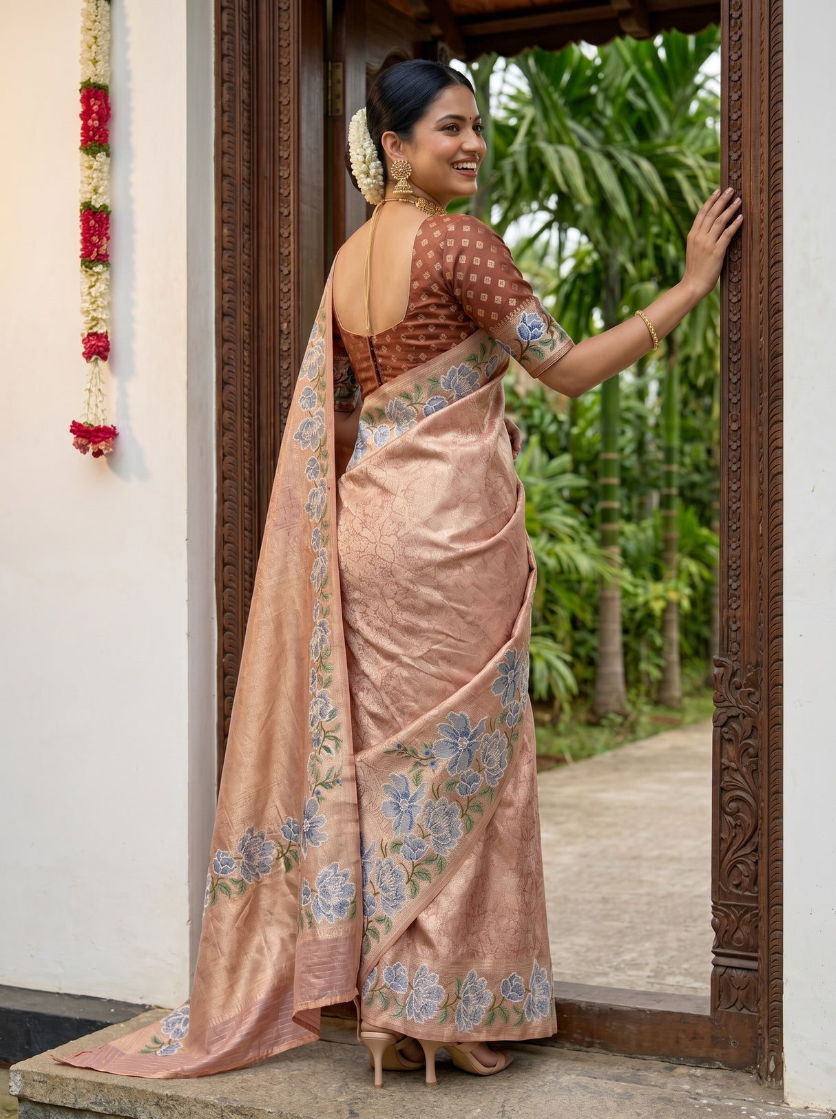 MIMOSA Saree Saree — pose 7 styling detail