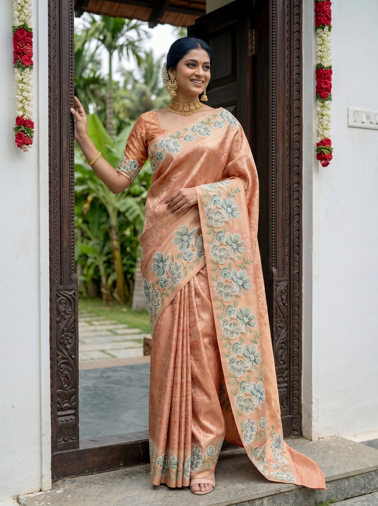 MIMOSA Saree Saree — pose 5 styling detail