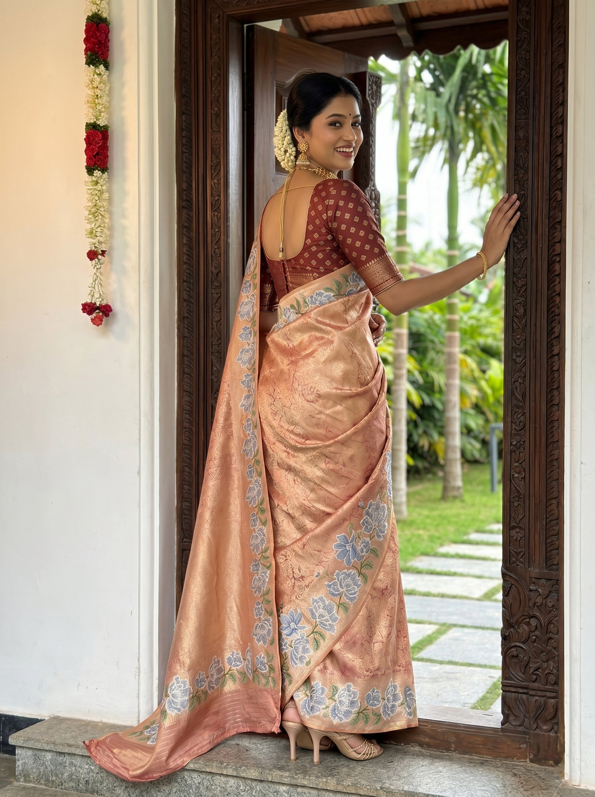 MIMOSA Saree Saree — pose 7 styling detail
