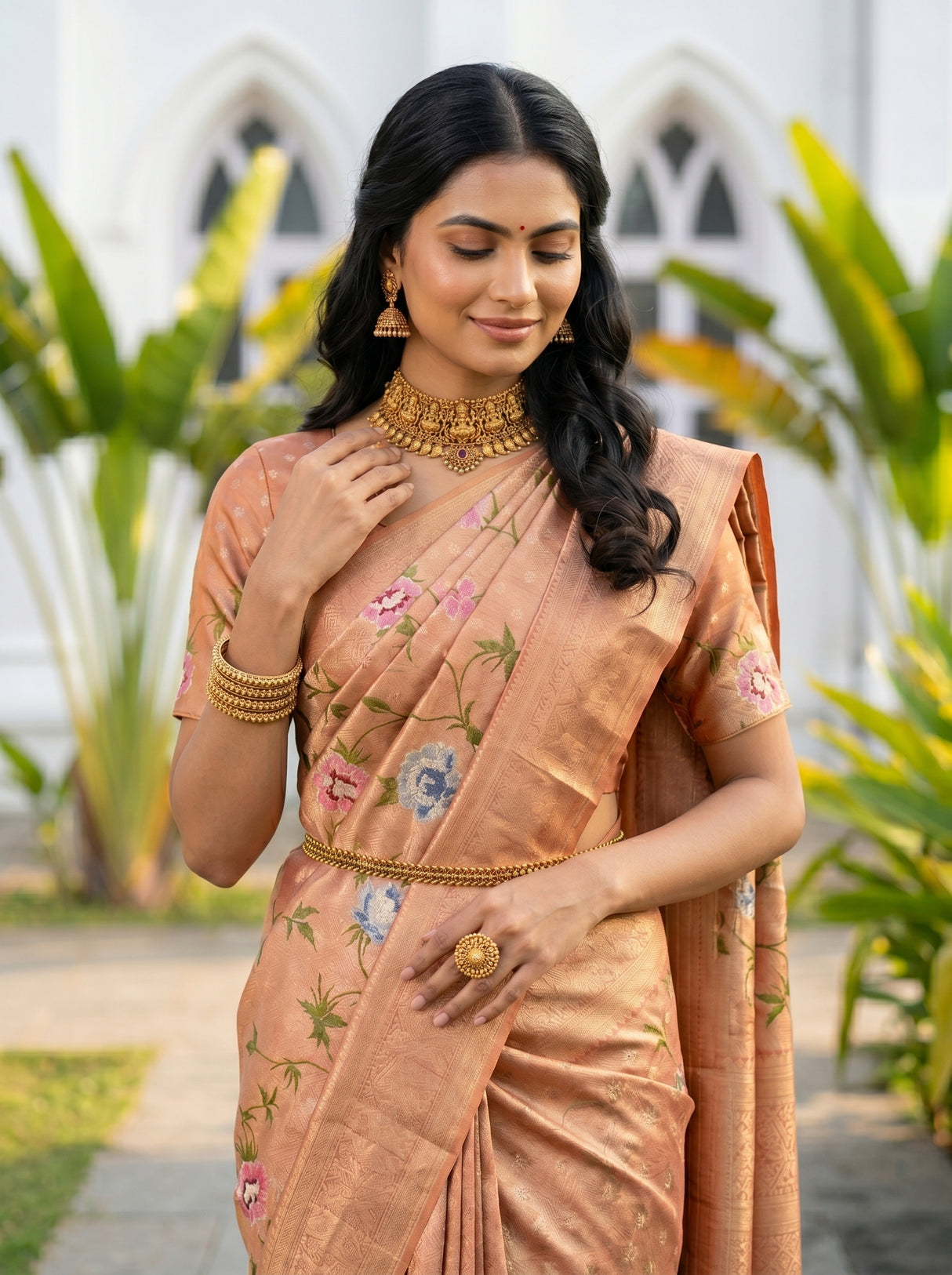 MIMOSA Saree Saree — pose 10 styling detail