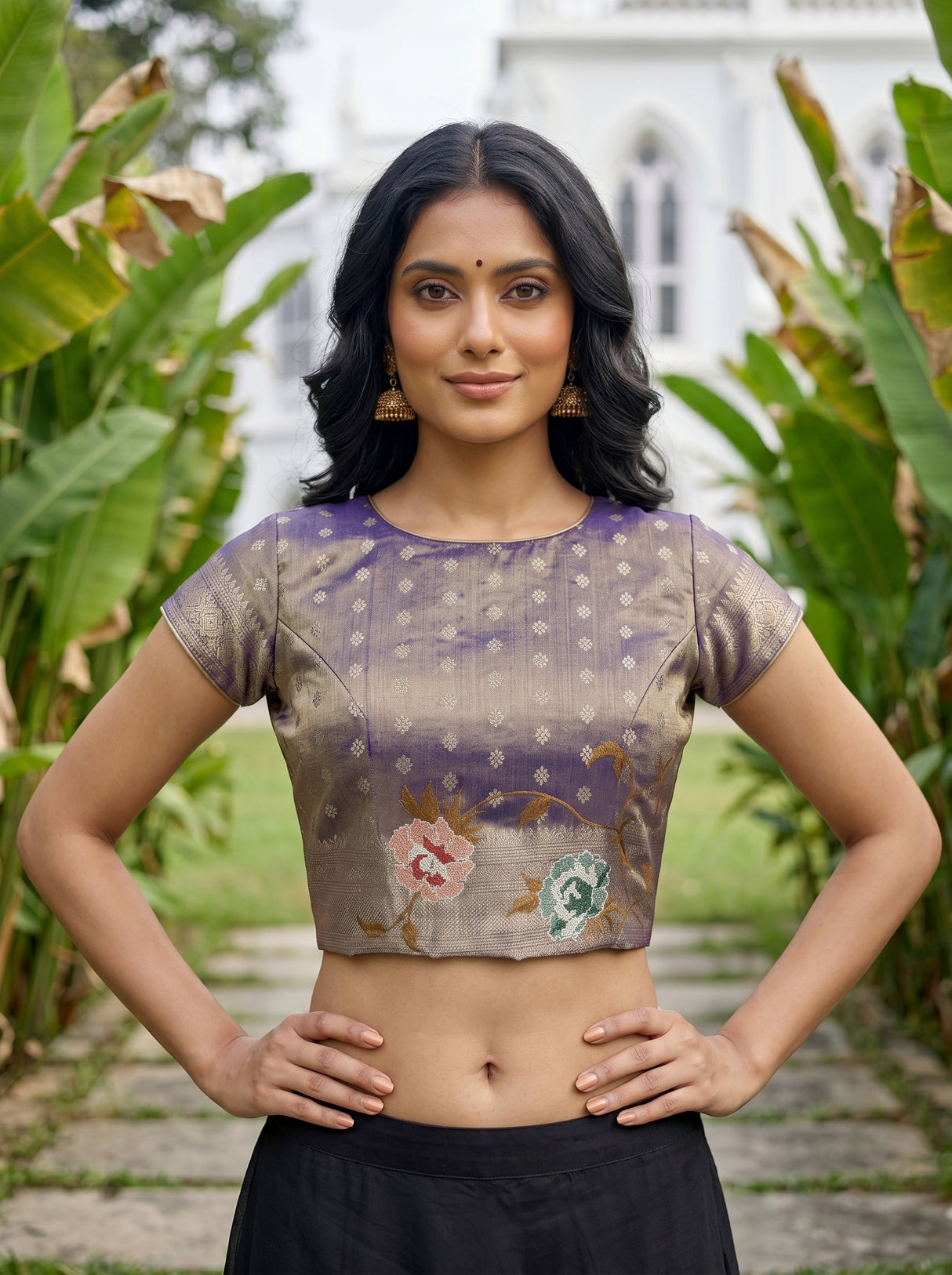 MIMOSA Saree Saree — blouse close-up