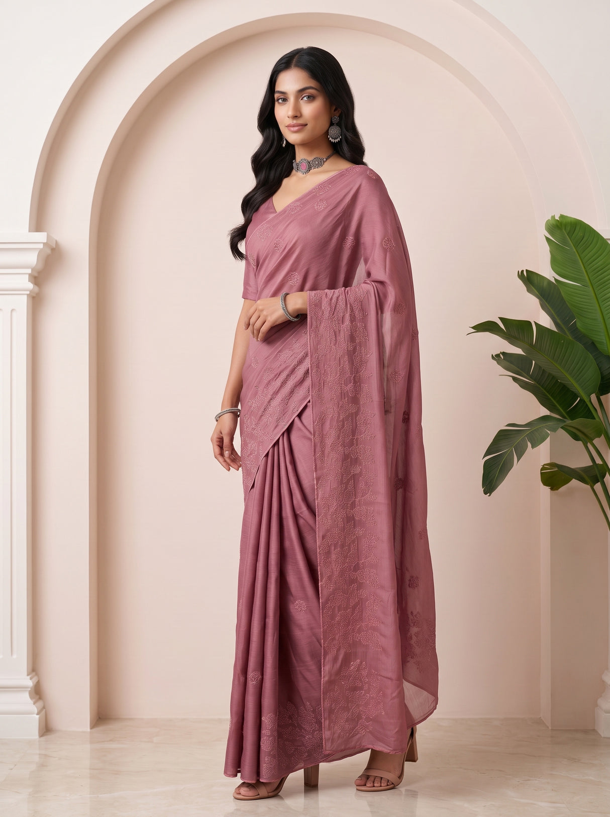 MIMOSA Saree Saree — pose 5 styling detail