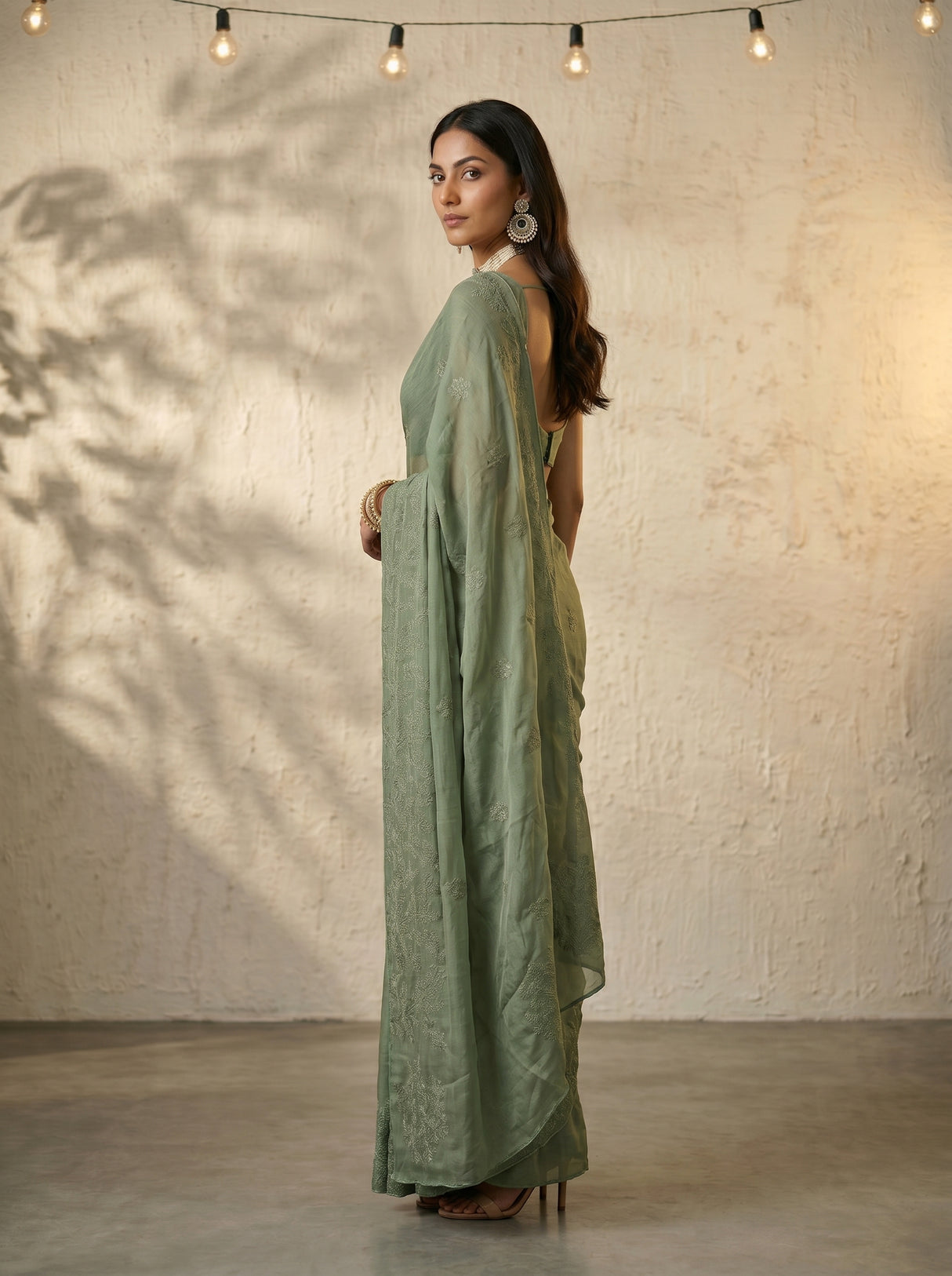 MIMOSA Saree Saree — pose 5 styling detail