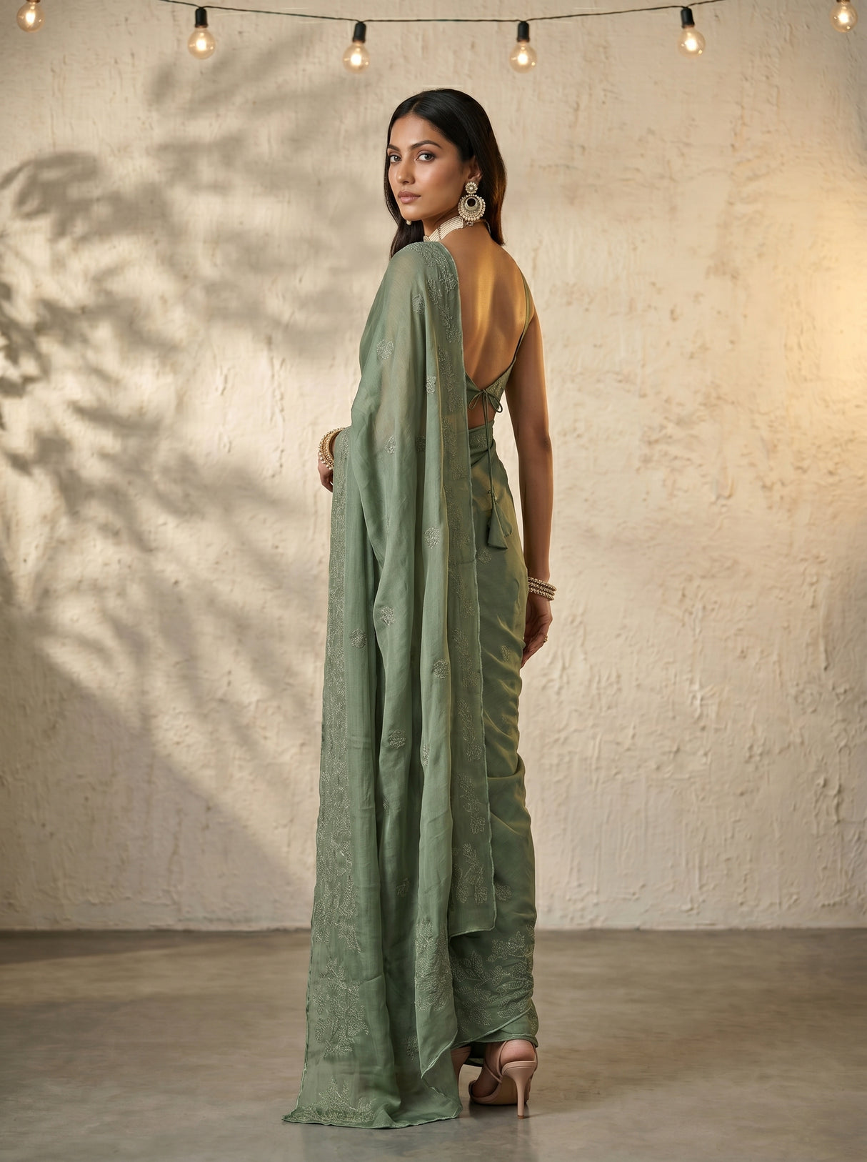 MIMOSA Saree Saree — pose 7 styling detail