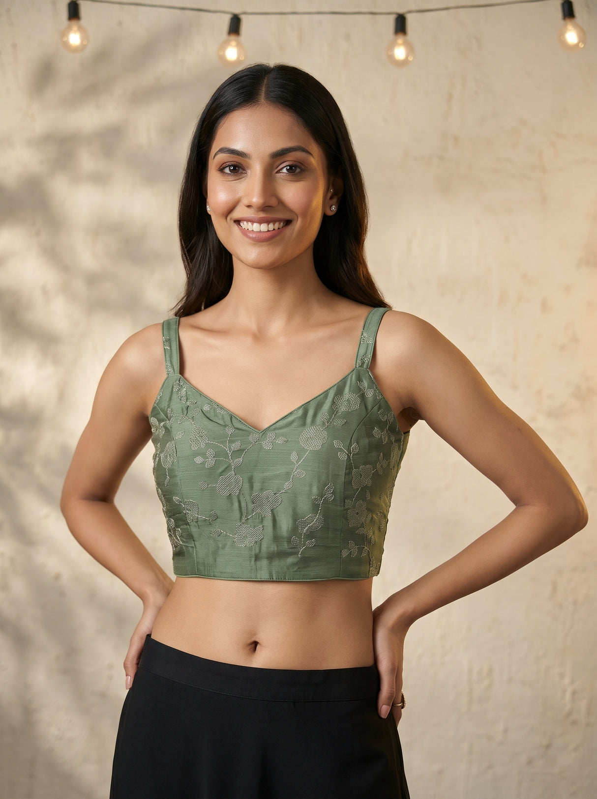 MIMOSA Saree Saree — blouse close-up