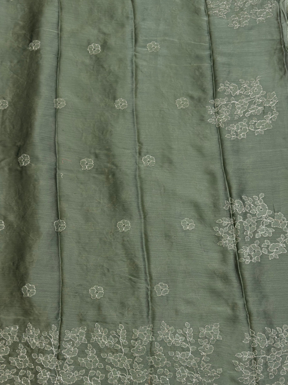 MIMOSA Saree Saree — pallu and zari work detail