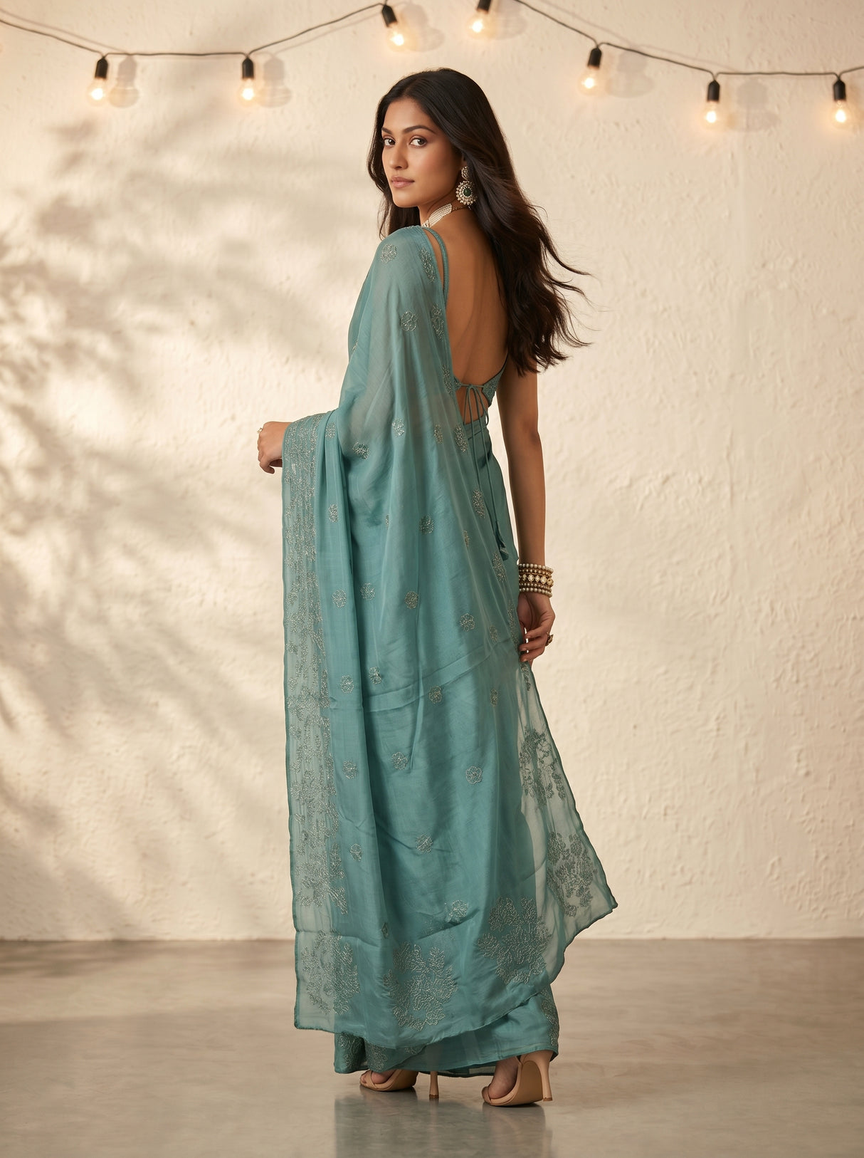 MIMOSA Saree Saree — pose 7 styling detail