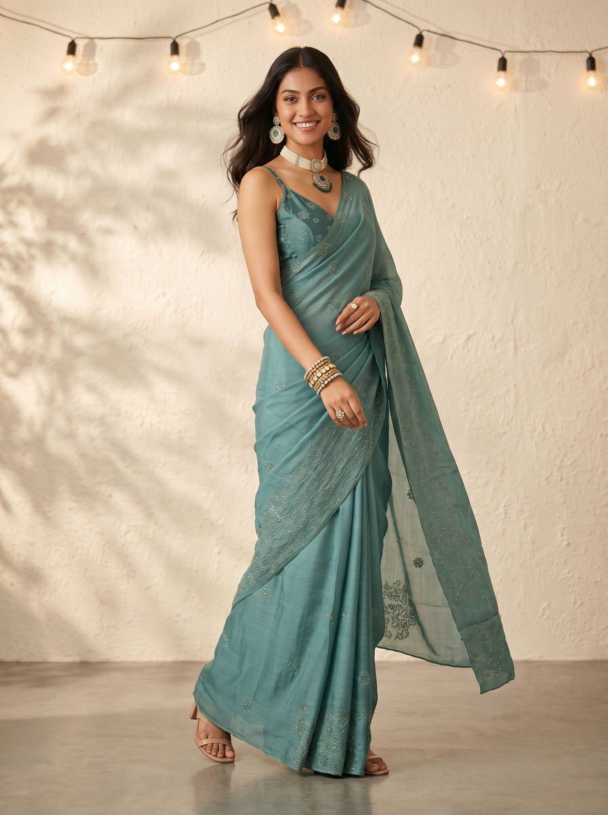 MIMOSA Saree Saree — pose 9 styling detail