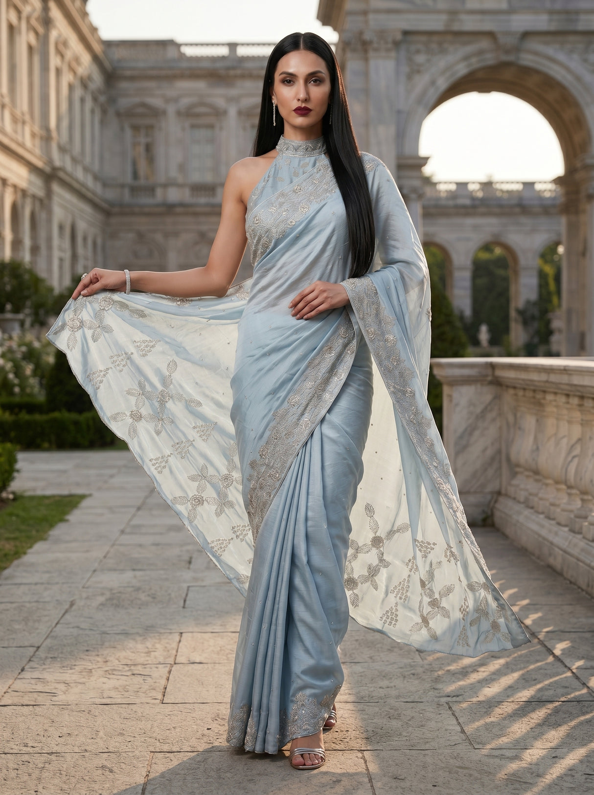 MIMOSA Saree Saree — pose 7 styling detail