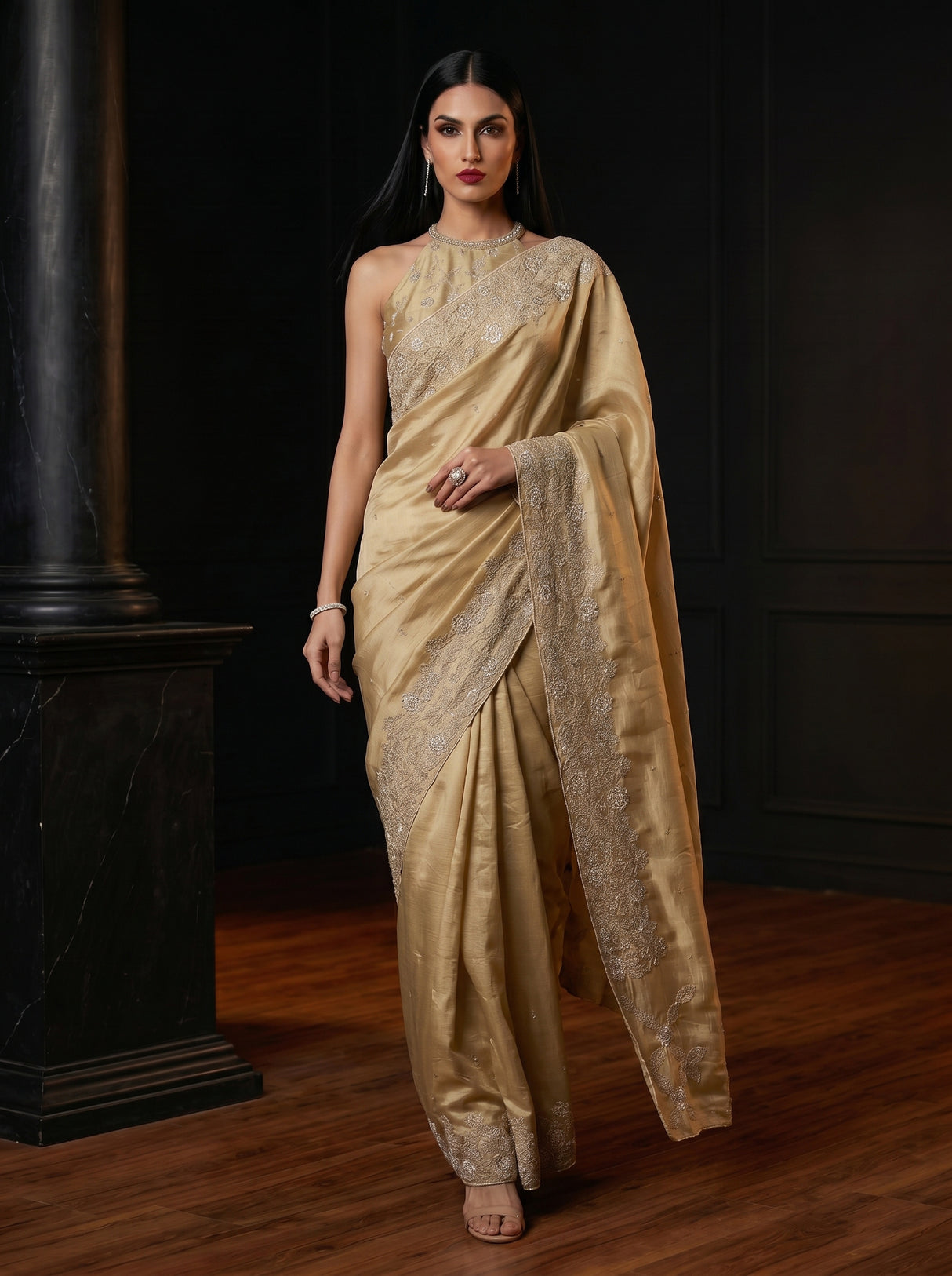 MIMOSA Saree Saree — pose 6 styling detail