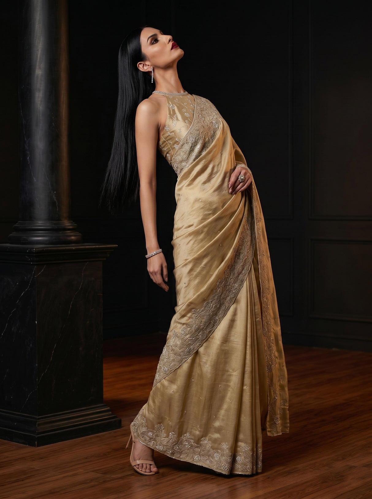 MIMOSA Saree Saree — pose 8 styling detail