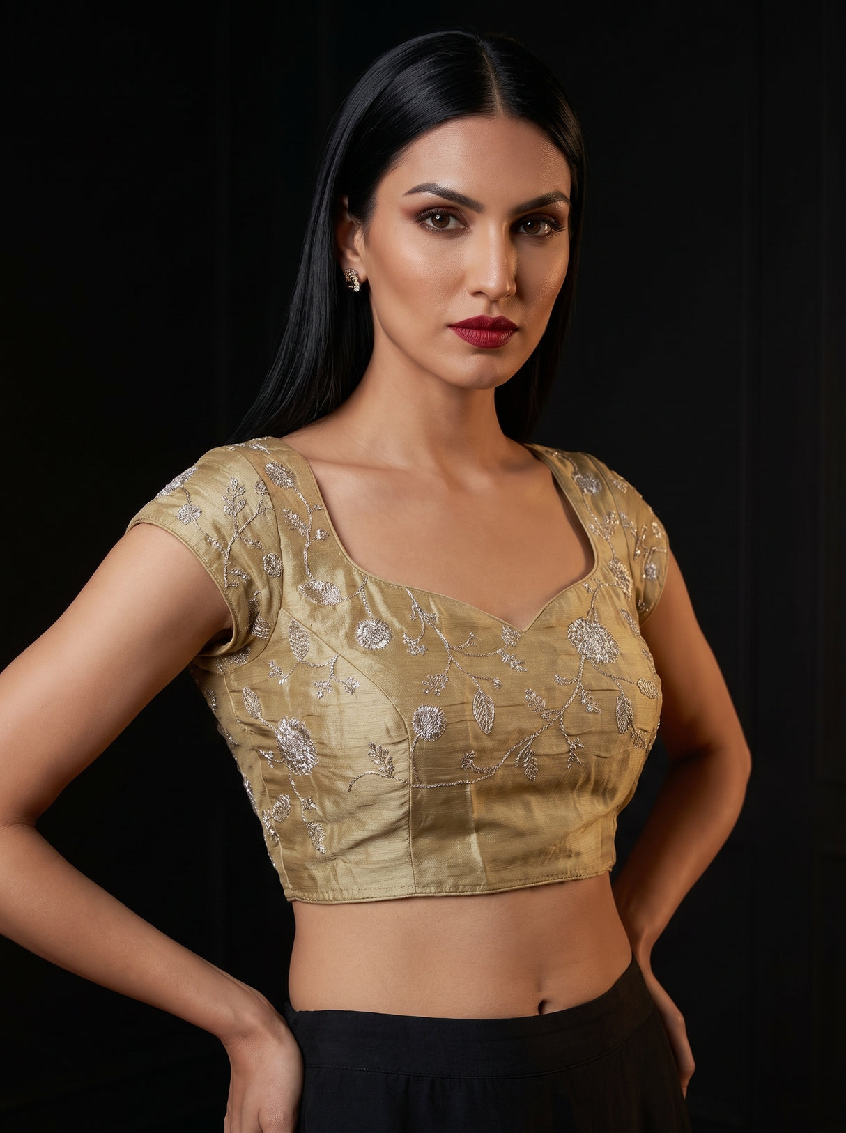 MIMOSA Saree Saree — blouse close-up