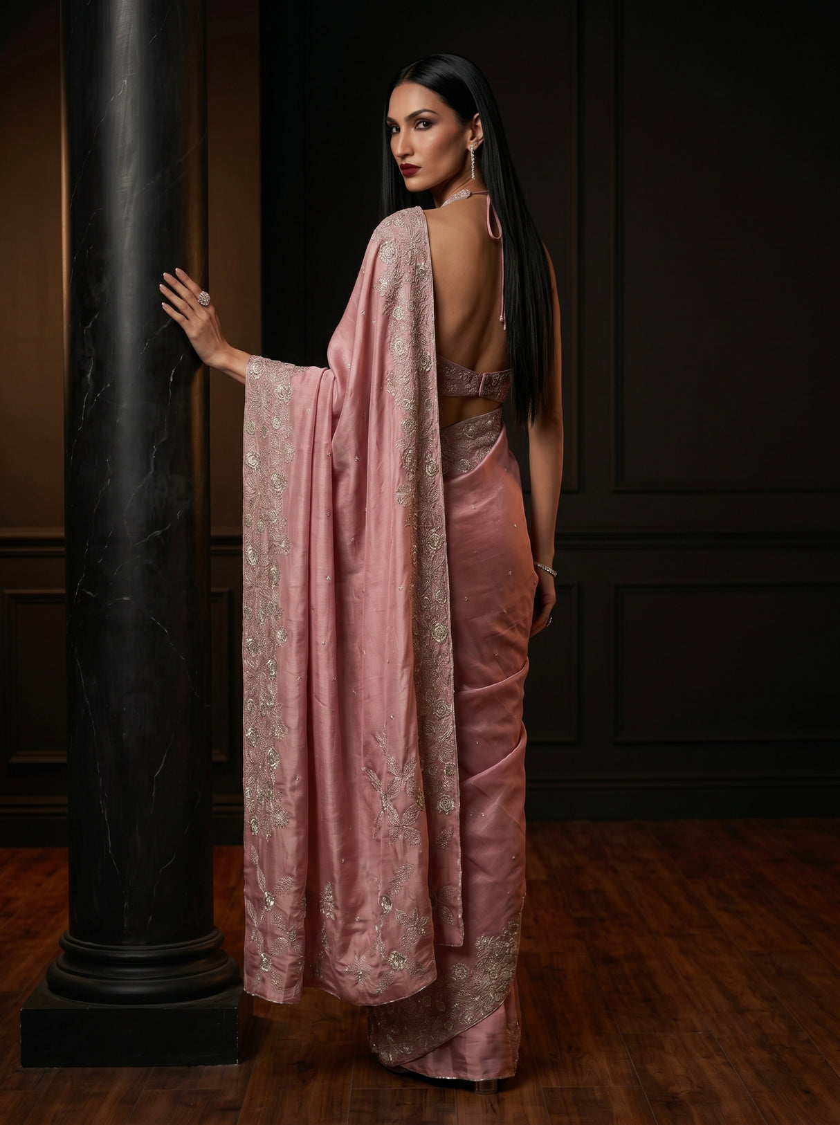 MIMOSA Saree Saree — pose 9 styling detail