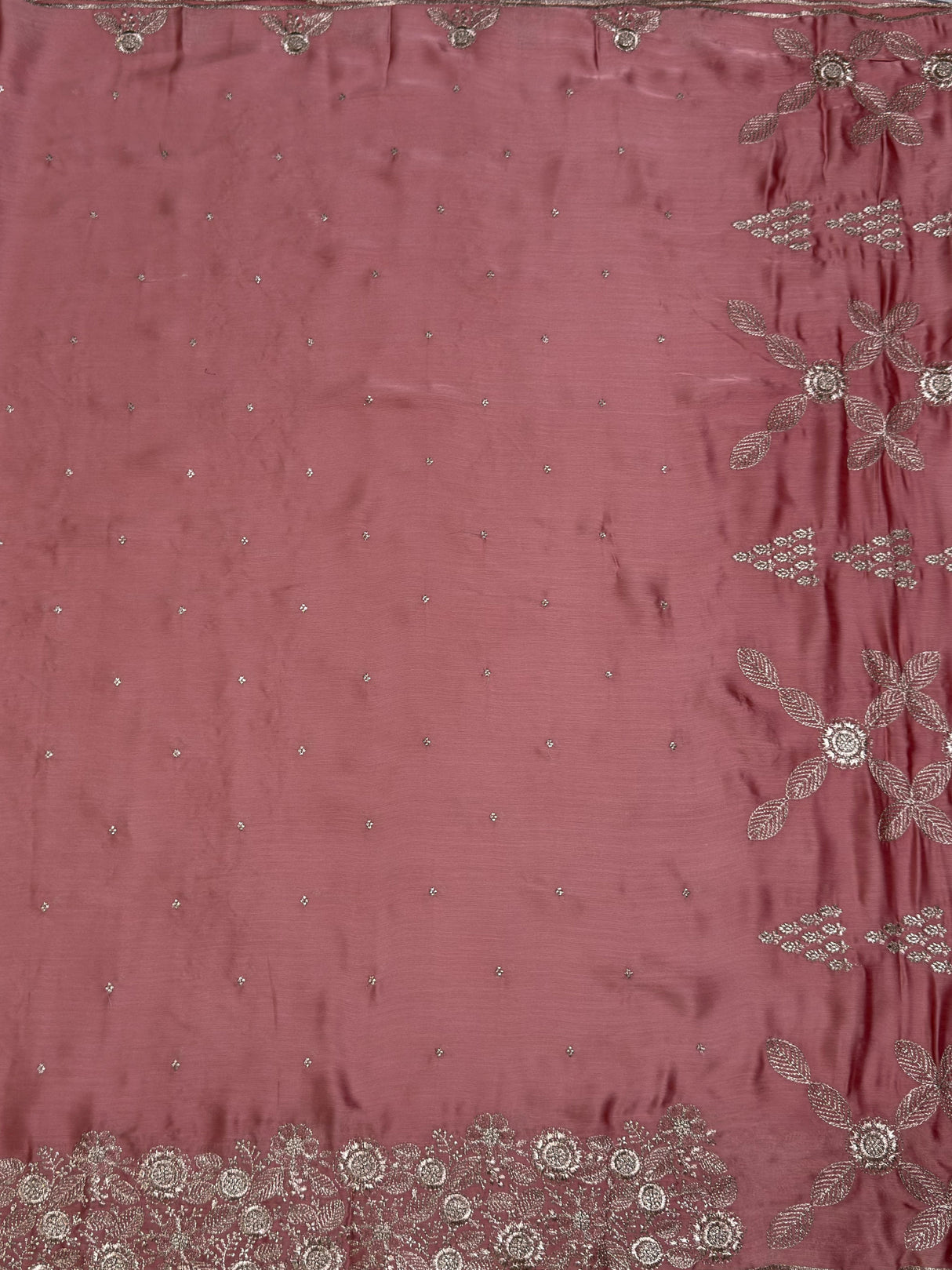 MIMOSA Saree Saree — pallu and zari work detail