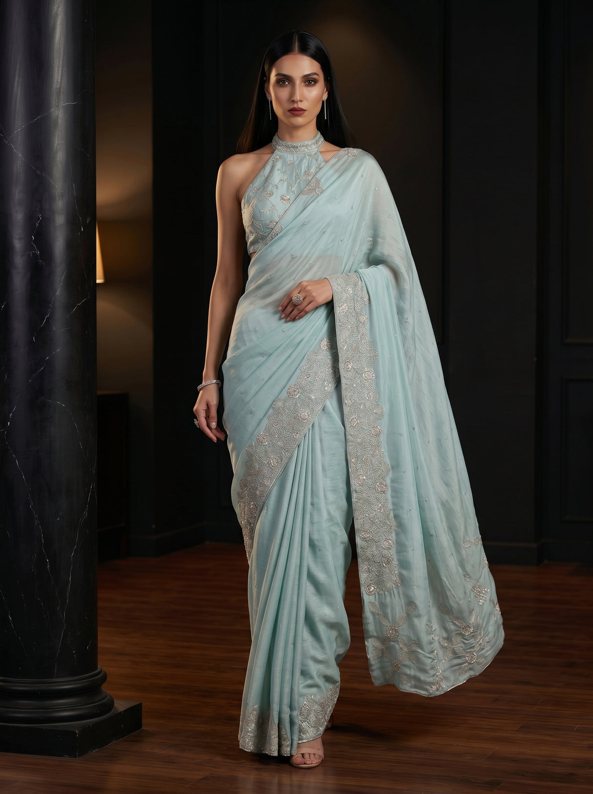 MIMOSA Saree Saree — pose 6 styling detail