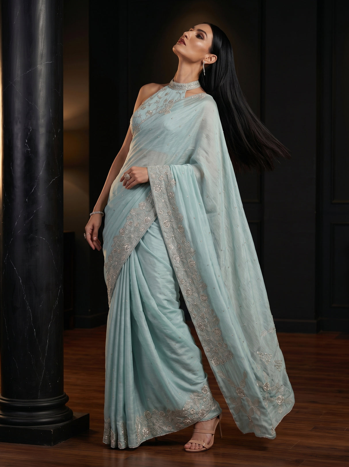 MIMOSA Saree Saree — pose 8 styling detail