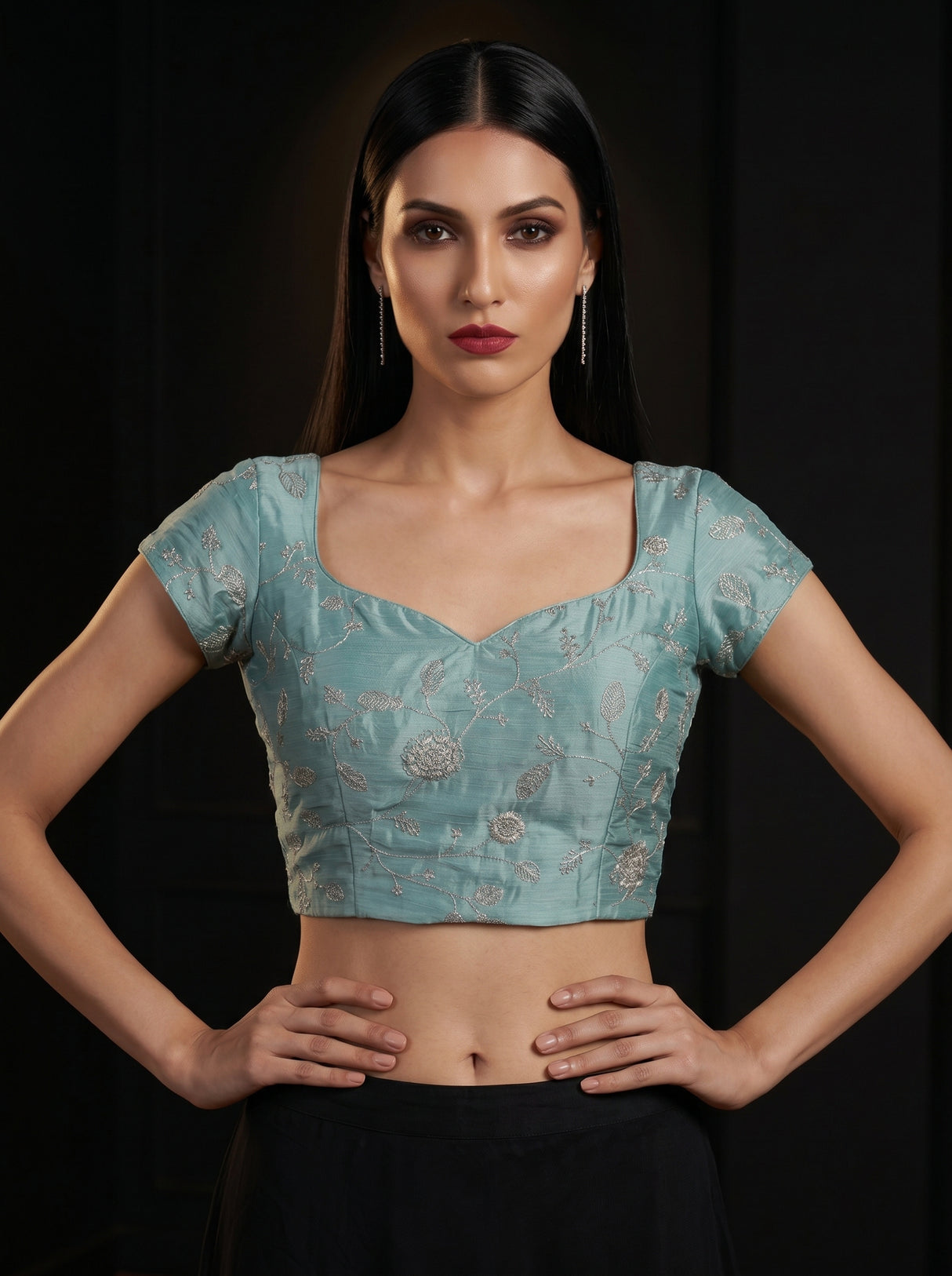MIMOSA Saree Saree — blouse close-up