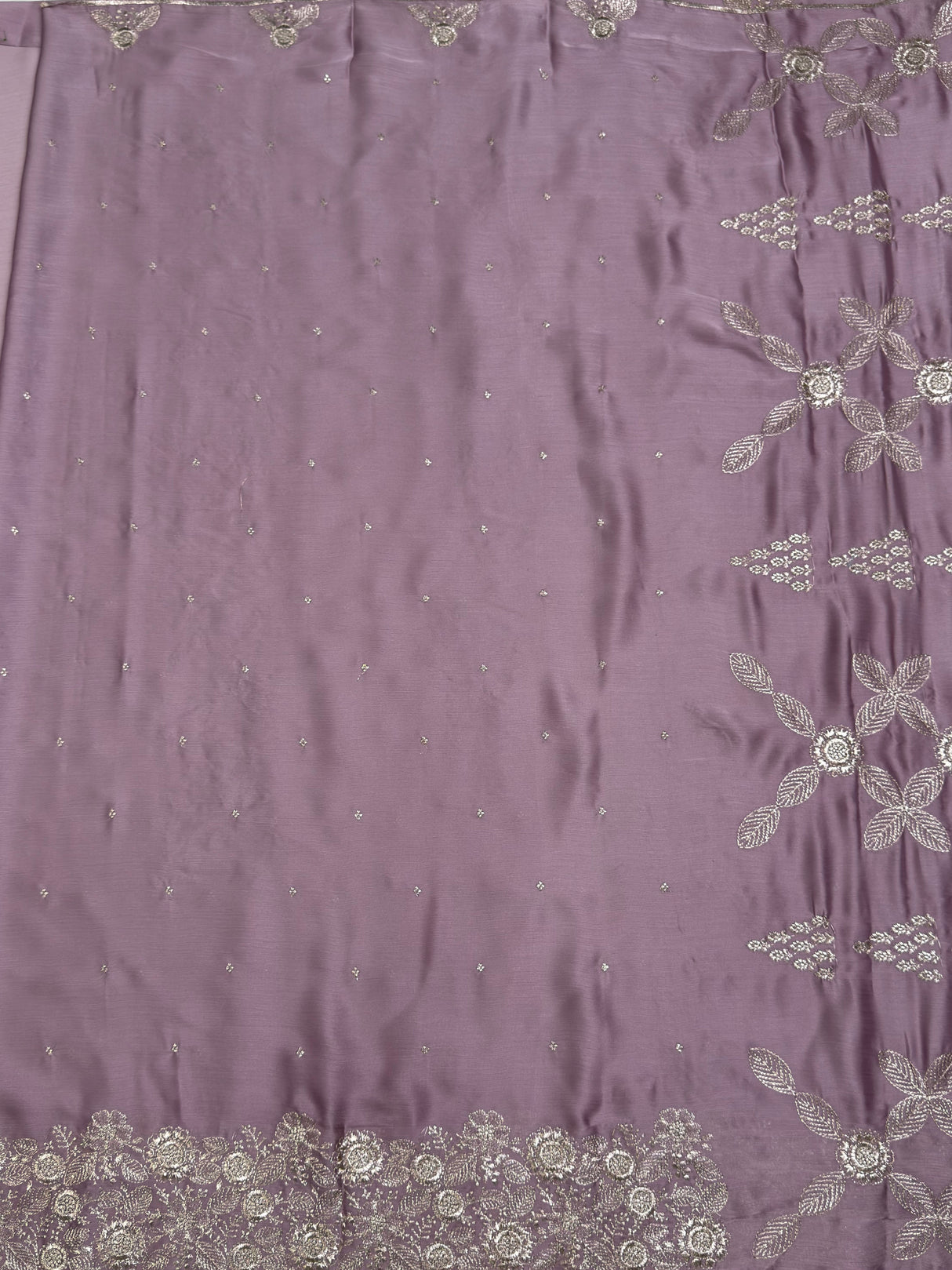 MIMOSA Saree Saree — pallu and zari work detail
