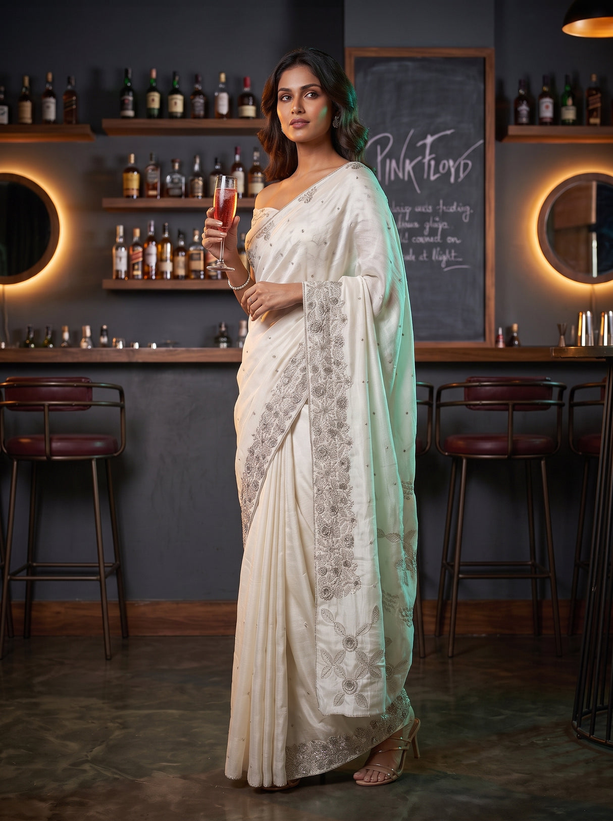 MIMOSA Saree Saree — pose 5 styling detail