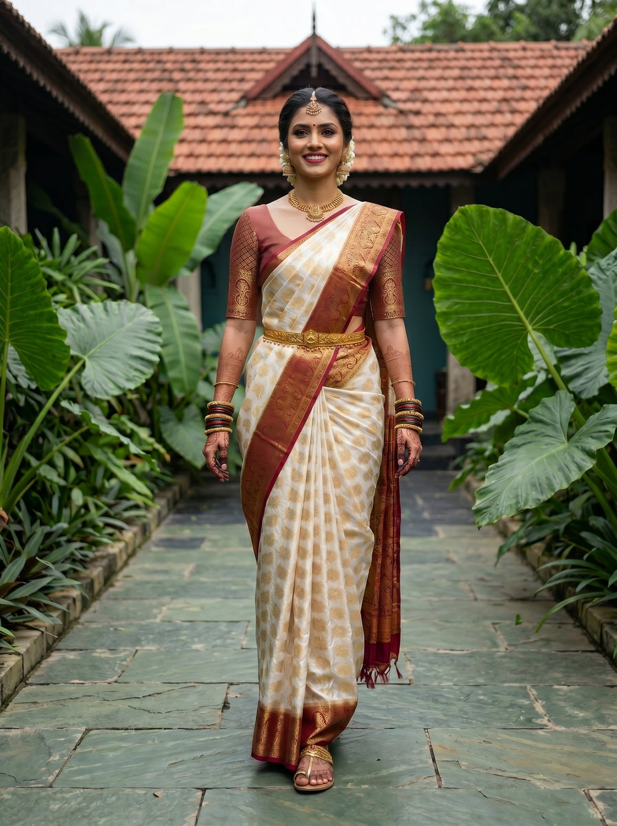 MIMOSA Saree Saree — pose 6 styling detail